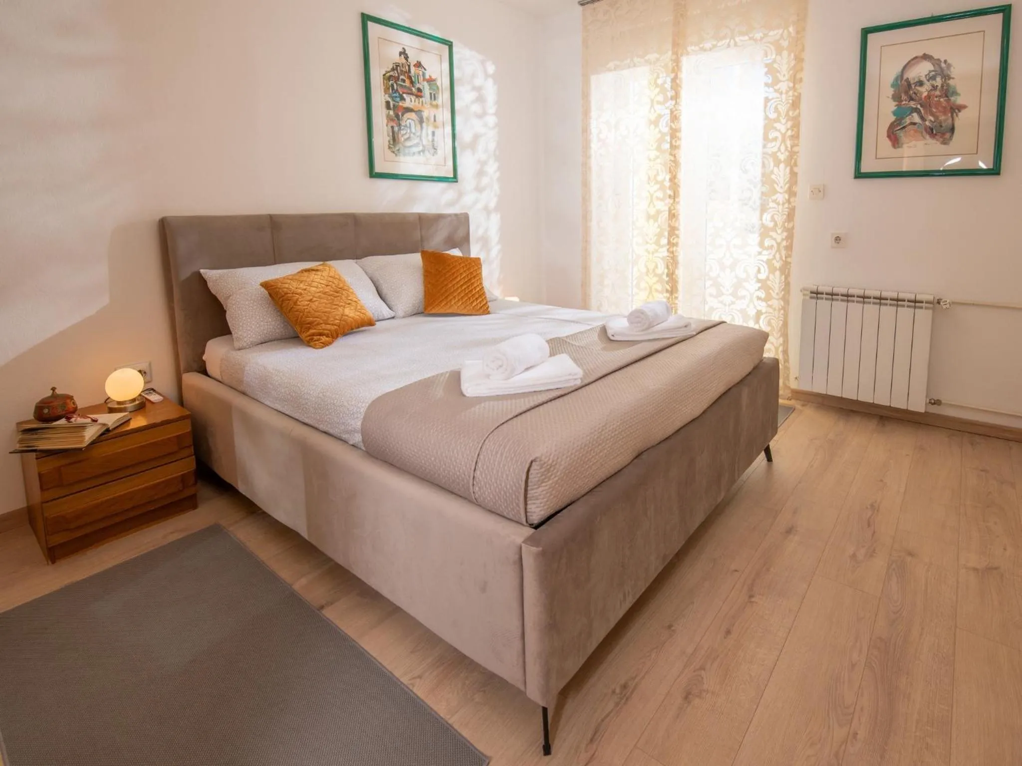 Bedroom, Bed in Apartman Point