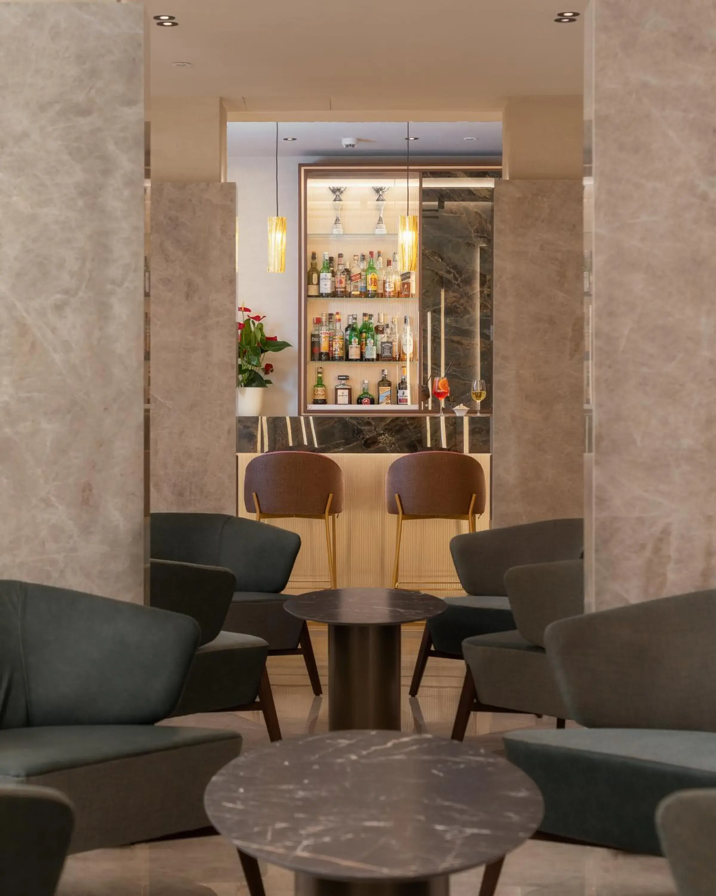 Lounge or bar in Hotel Mozart Lounge or bar in Hotel Mozart