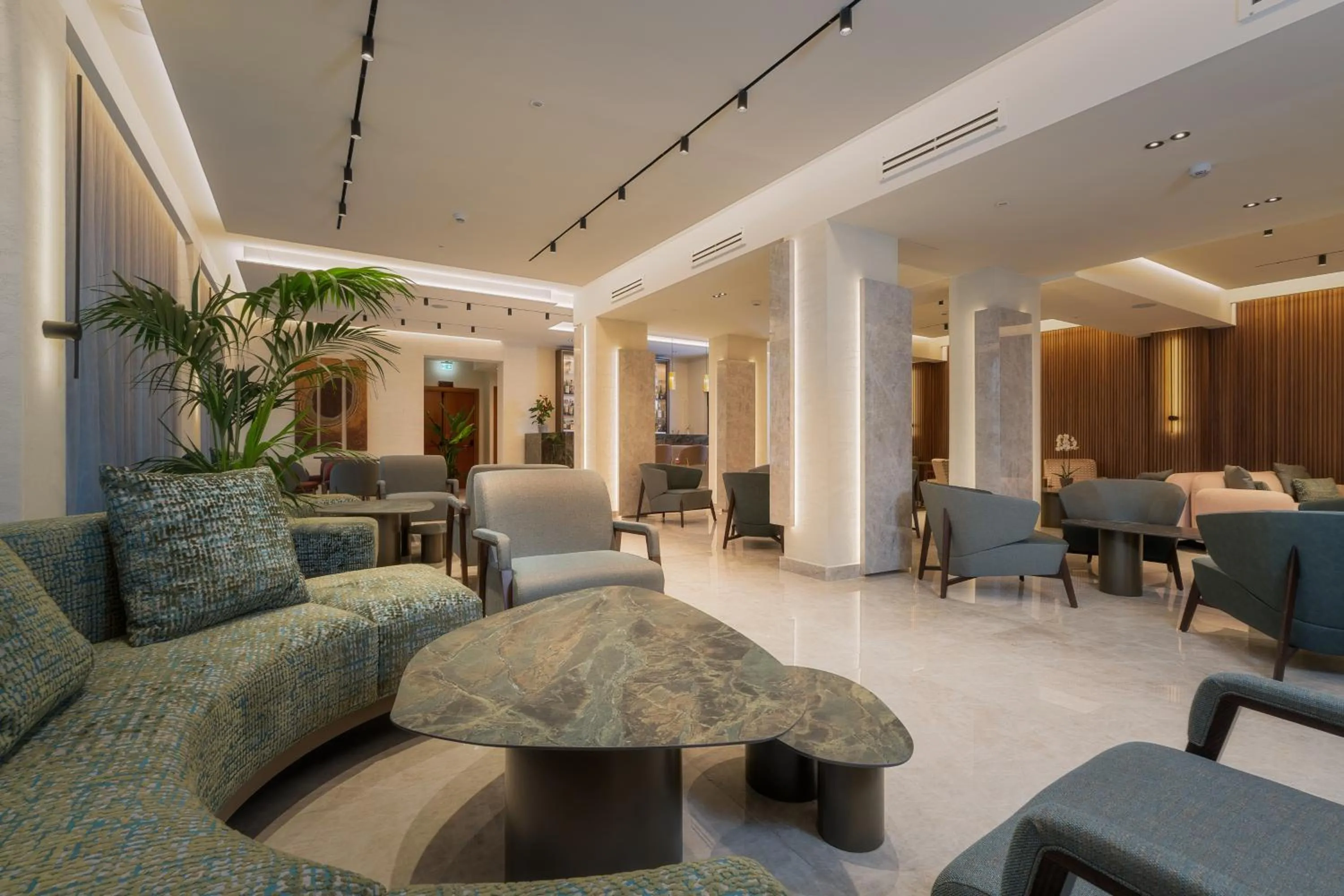 Lobby or reception in Hotel Mozart