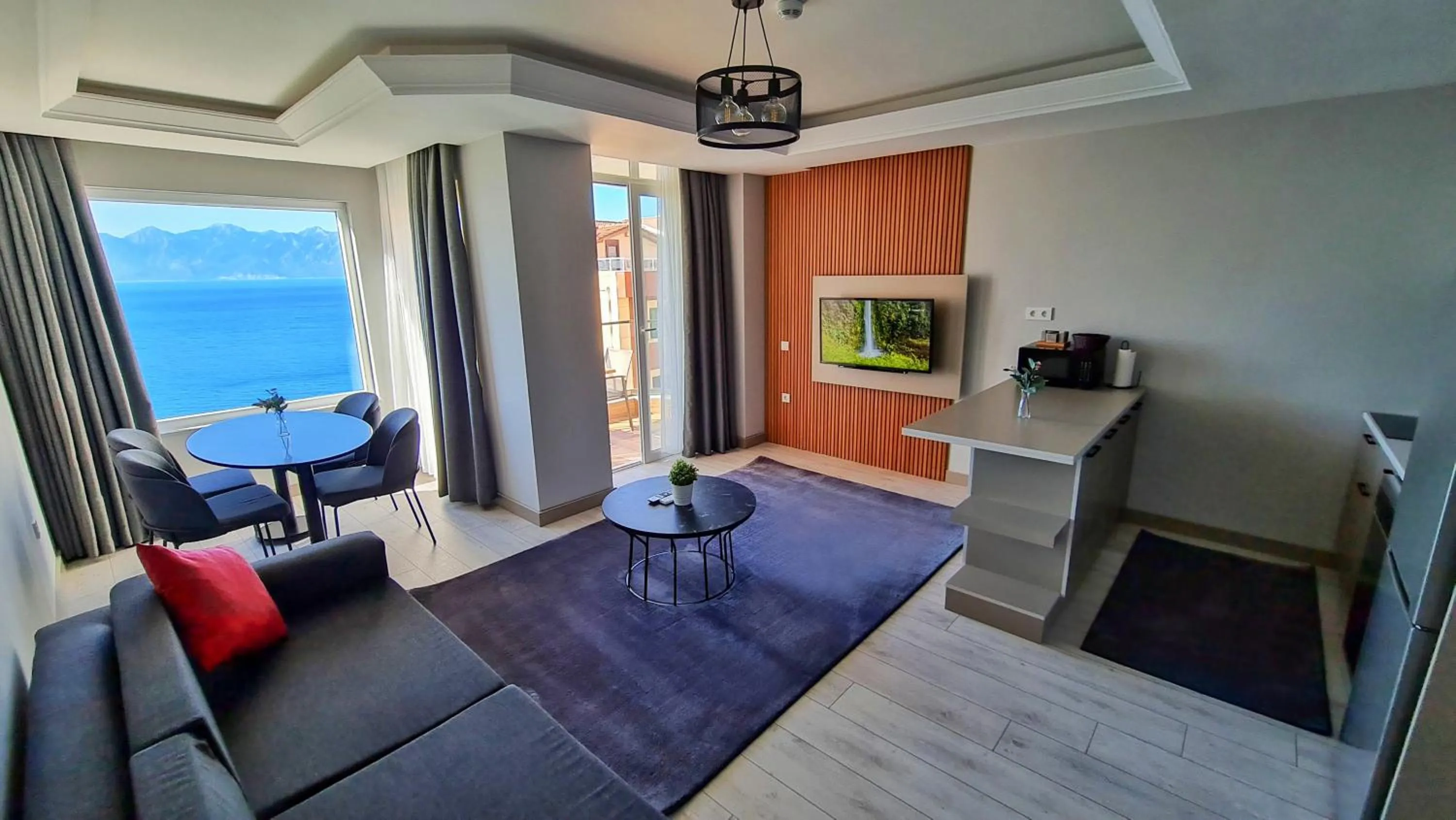 Living room, Bed in Letstay Panorama Suites