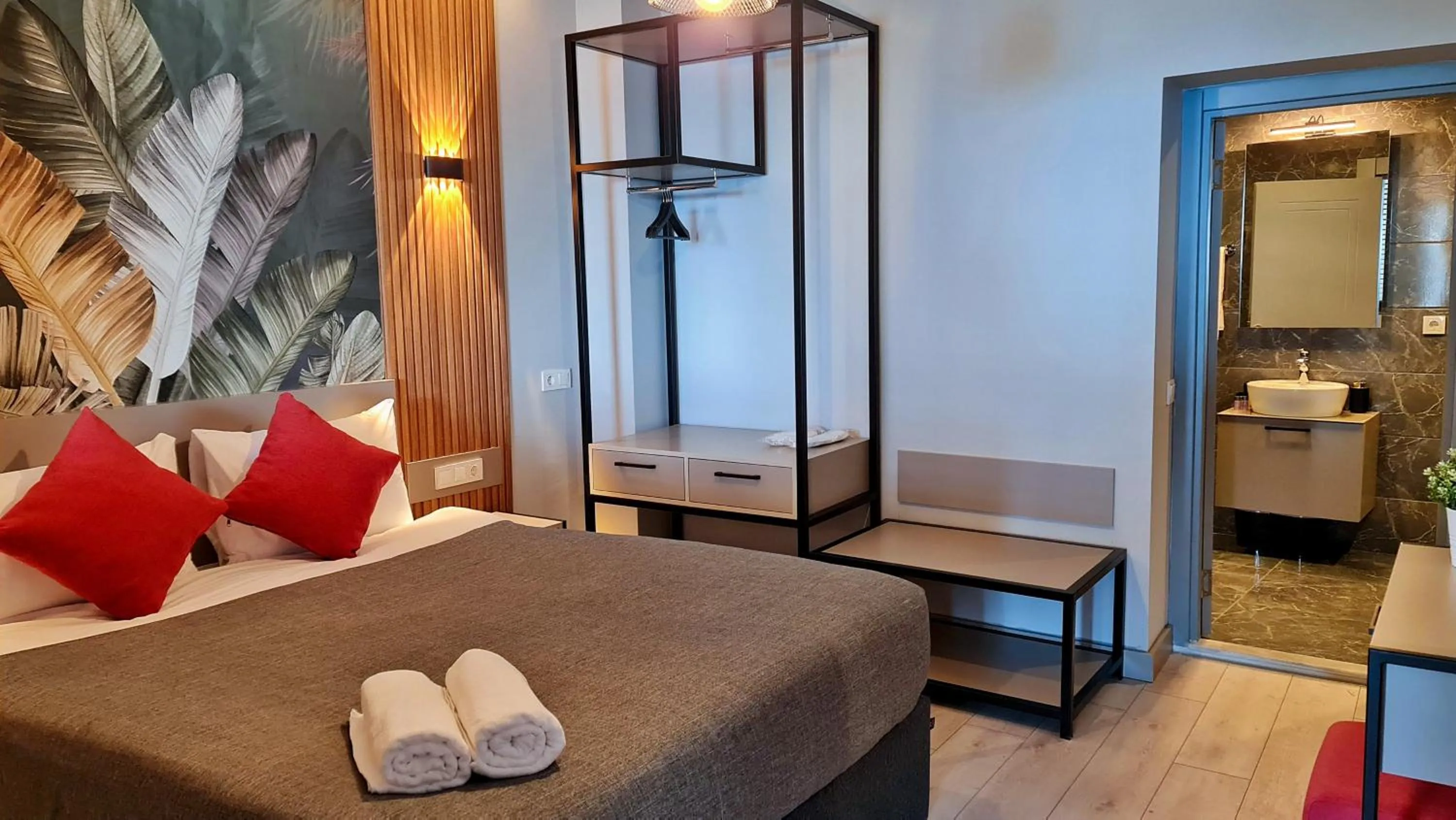 Bed in Letstay Panorama Suites