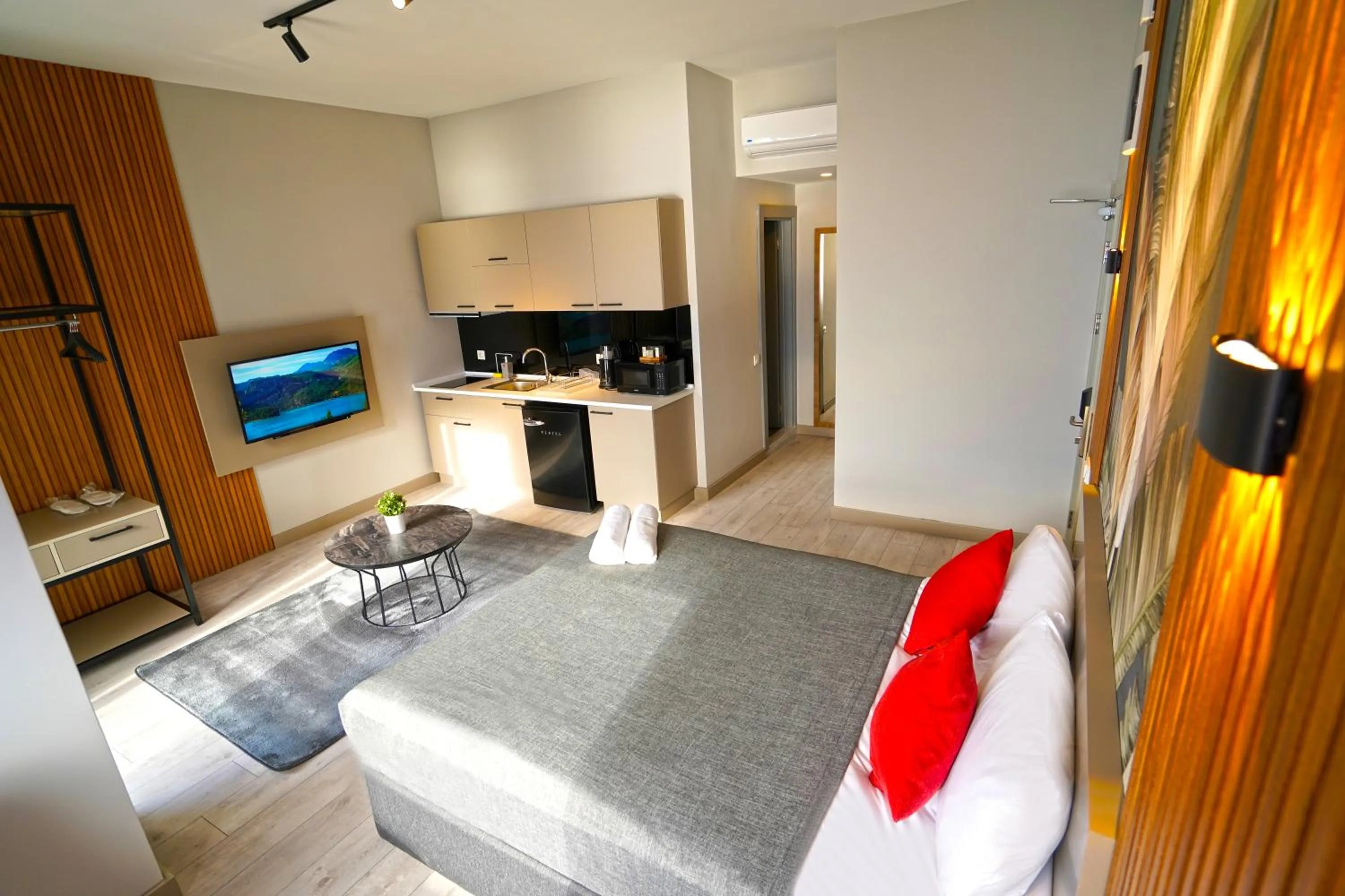 Bed in Letstay Panorama Suites