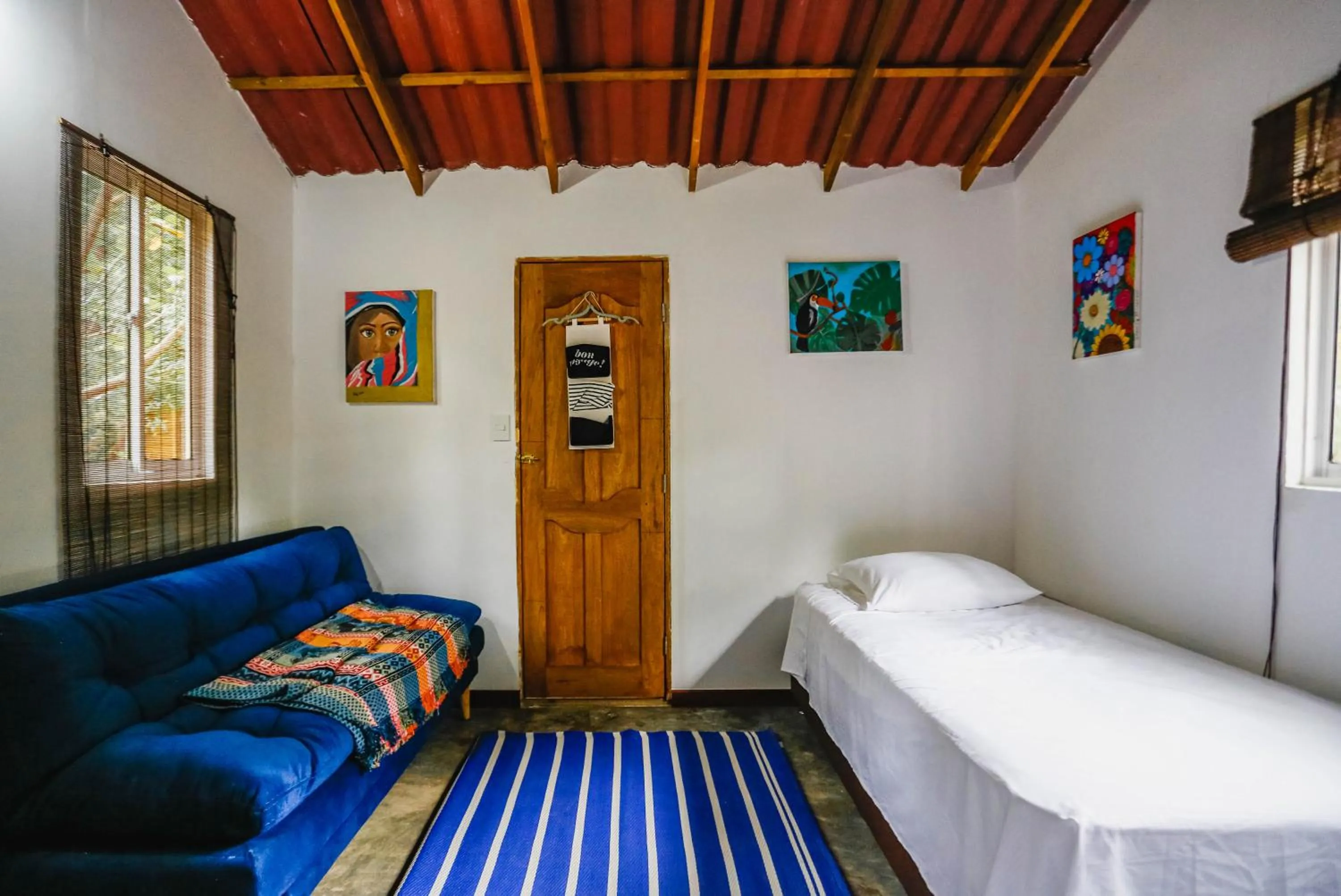 Photo of the whole room, Bed in Hostal Campomar