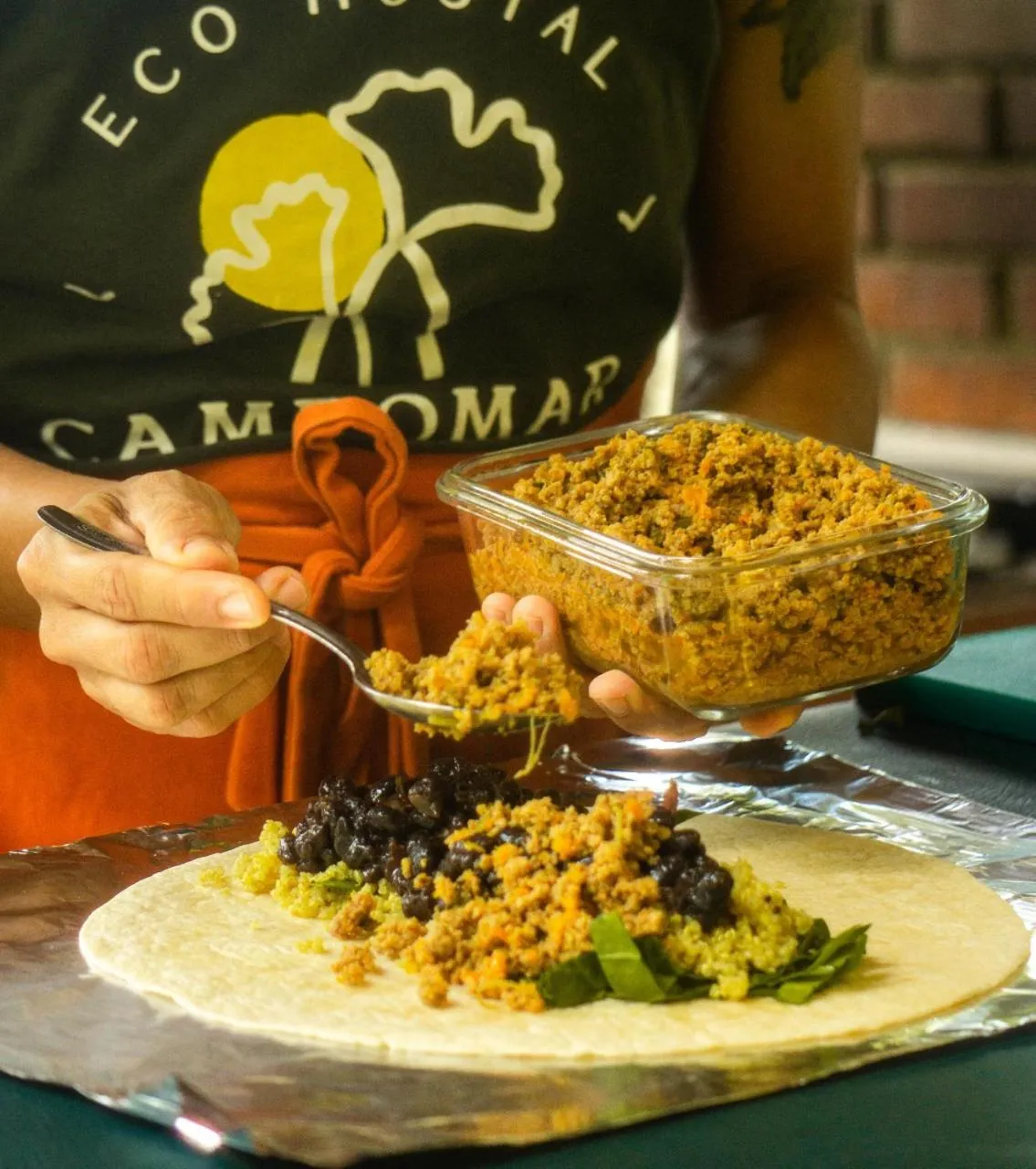 Food in Hostal Campomar