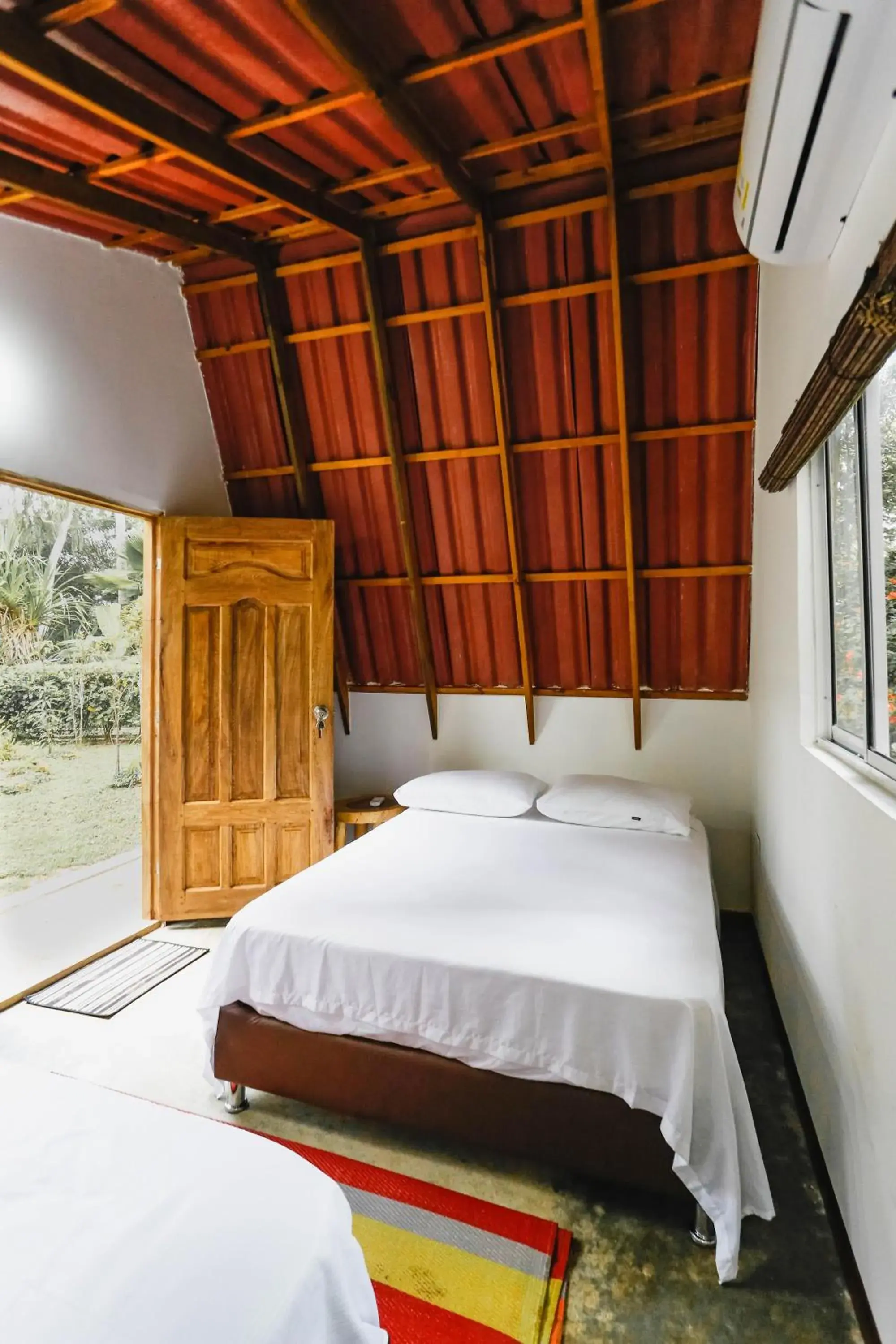 Triple Room with Private External Bathroom - single occupancy in Hostal Campomar Triple Room with Private External Bathroom - single occupancy in Hostal Campomar