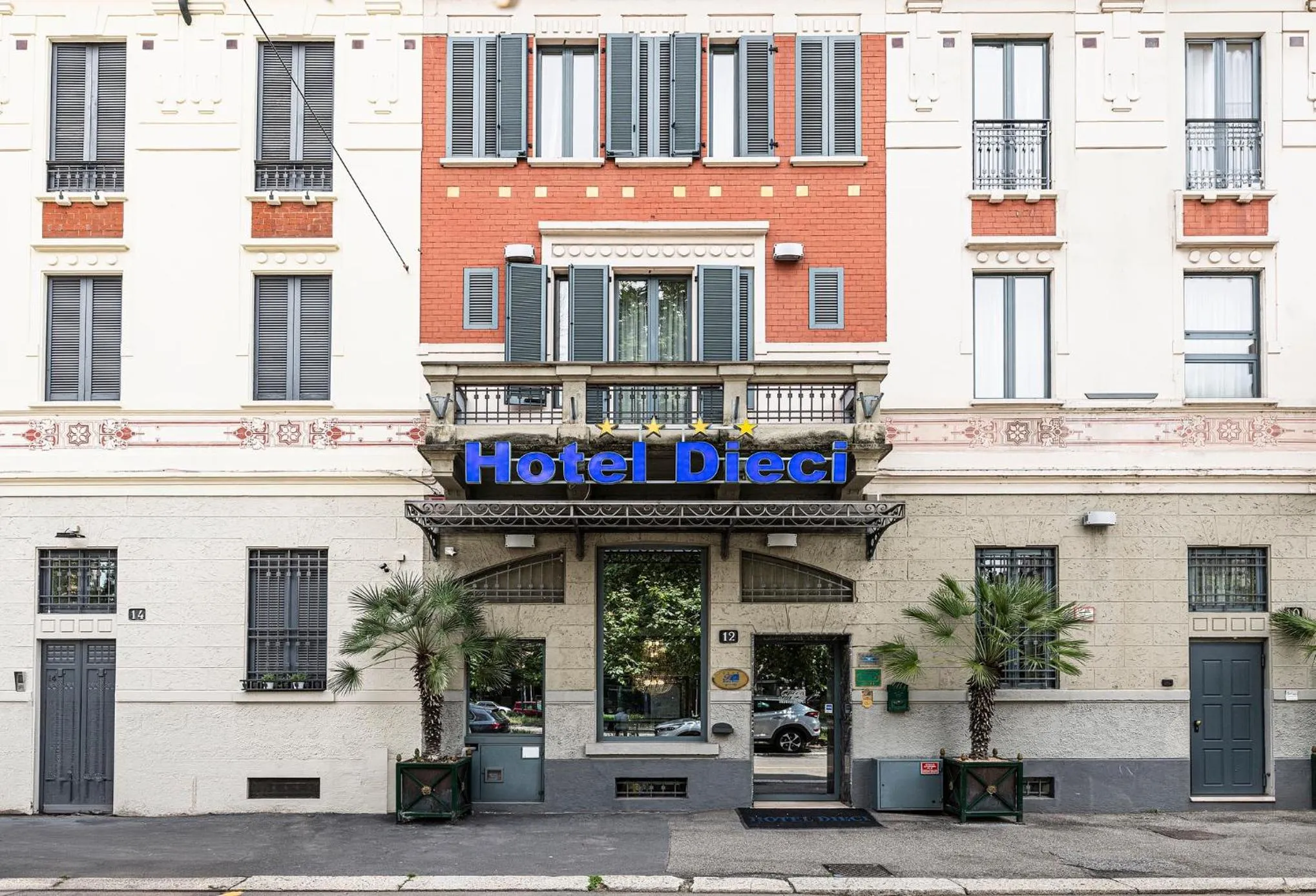 Property building in Boutique Hotel Dieci