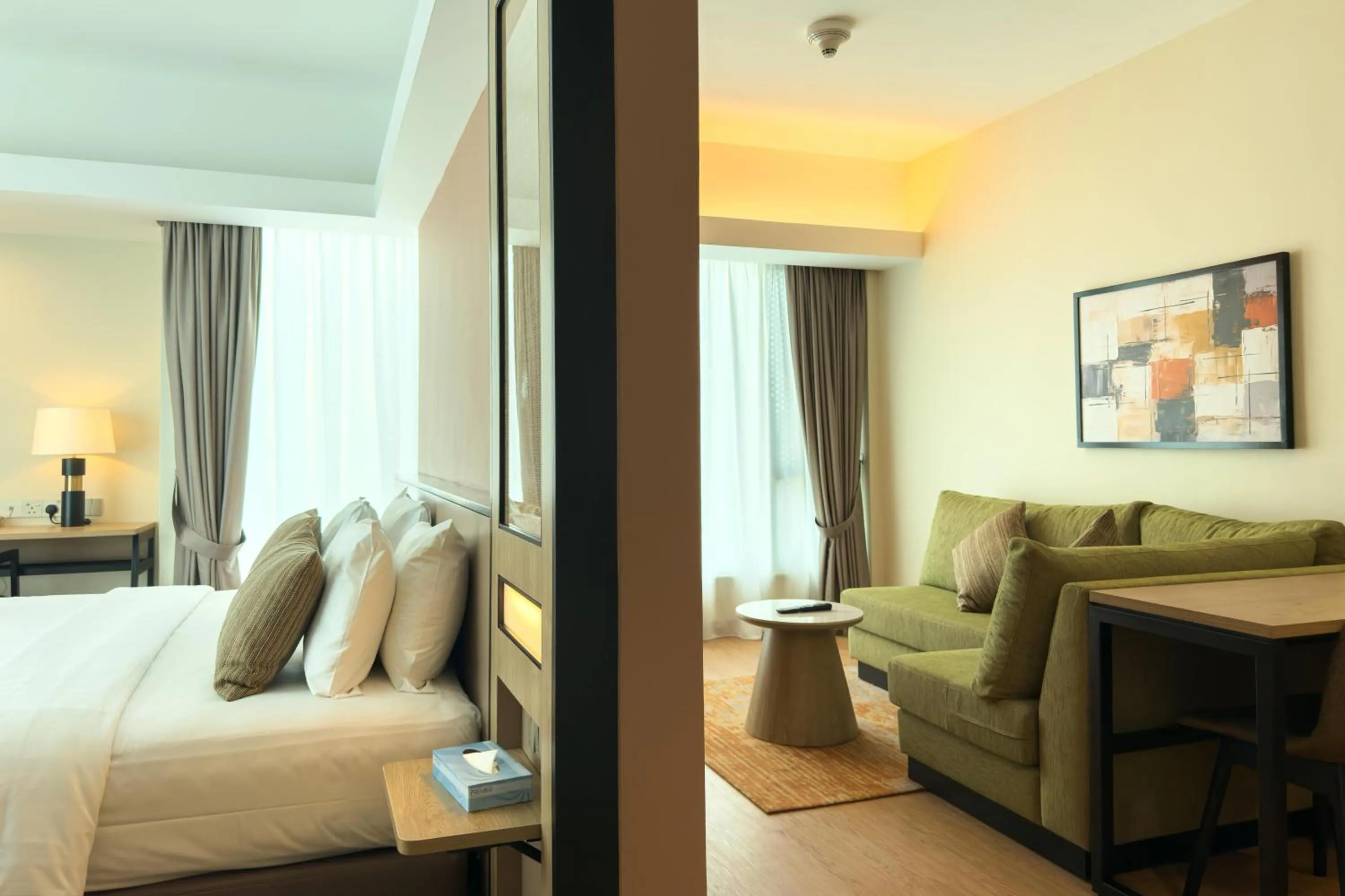 Bed in The Everly Putrajaya