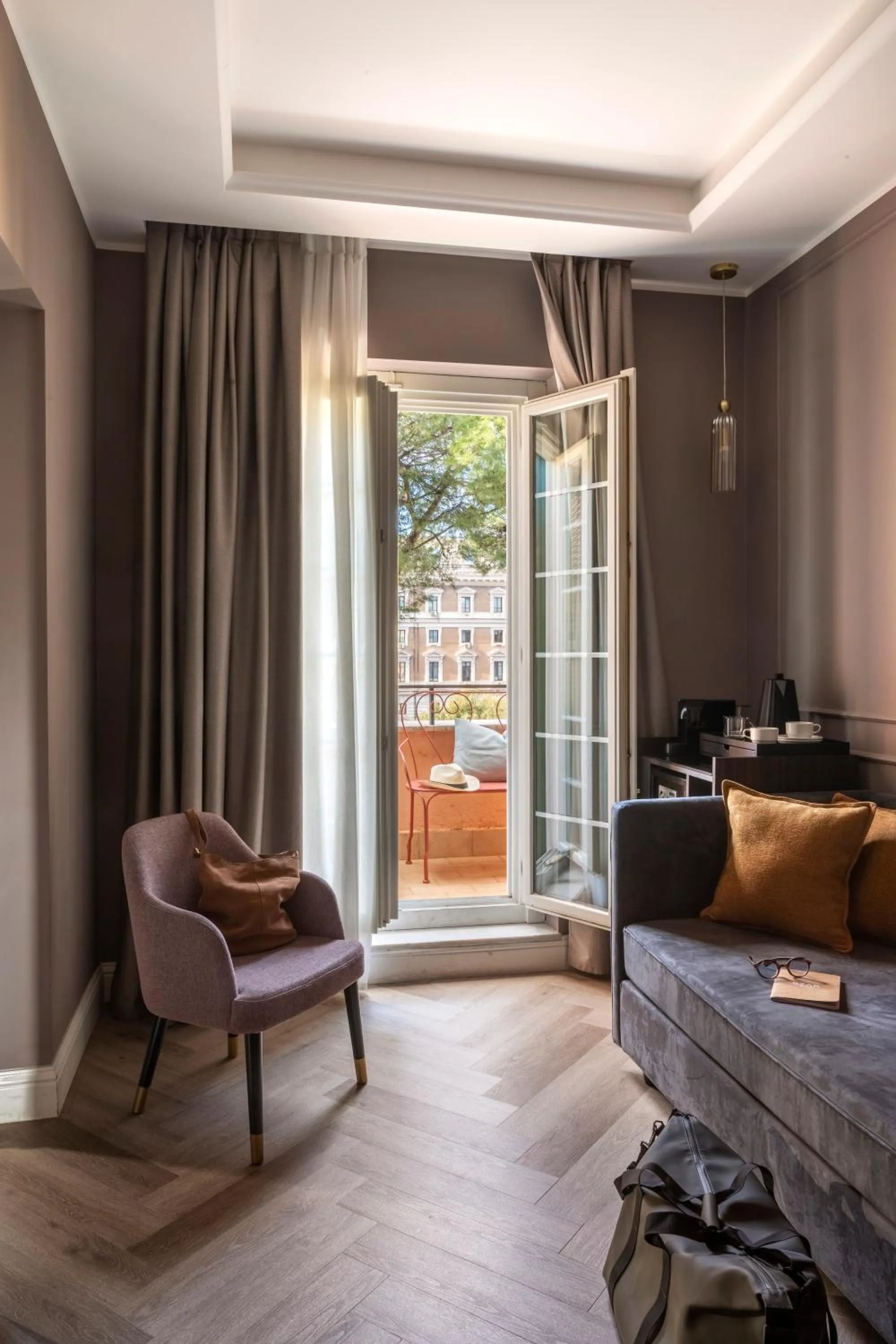 Balcony/Terrace in Hotel Viminale