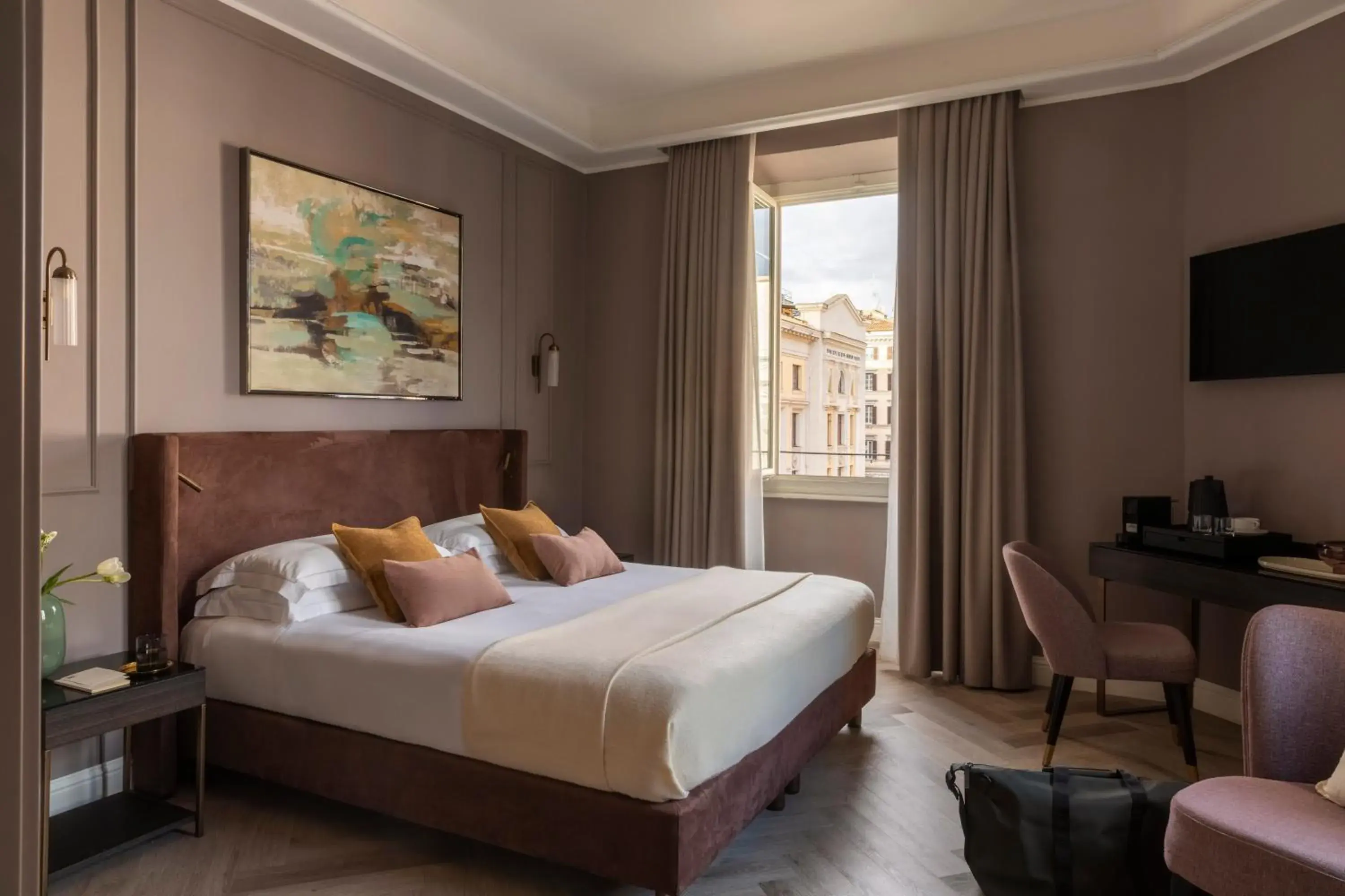 Photo of the whole room, Bed in Hotel Viminale Photo of the whole room, Bed in Hotel Viminale