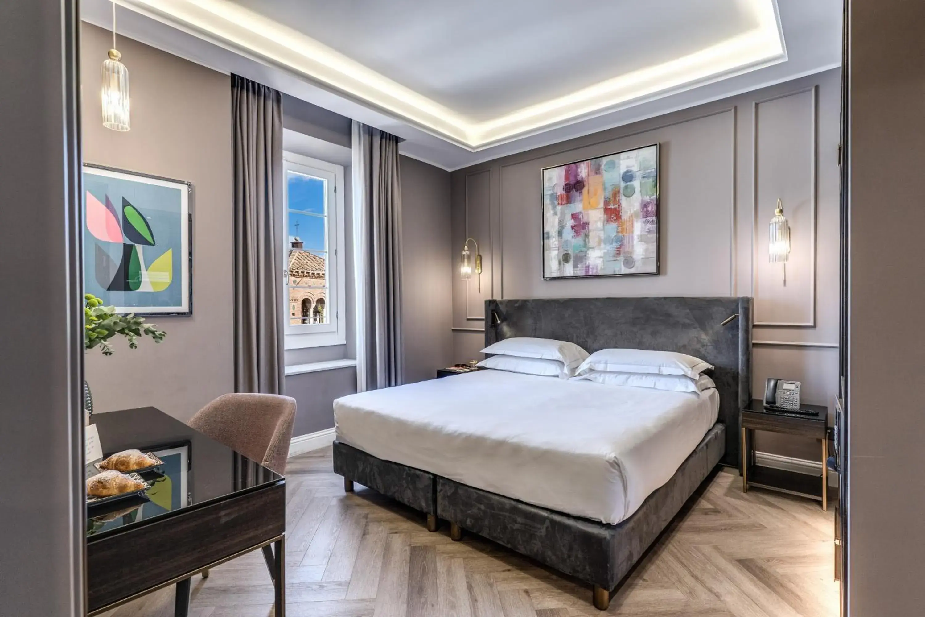 Superior Double Room in Hotel Viminale Superior Double Room in Hotel Viminale