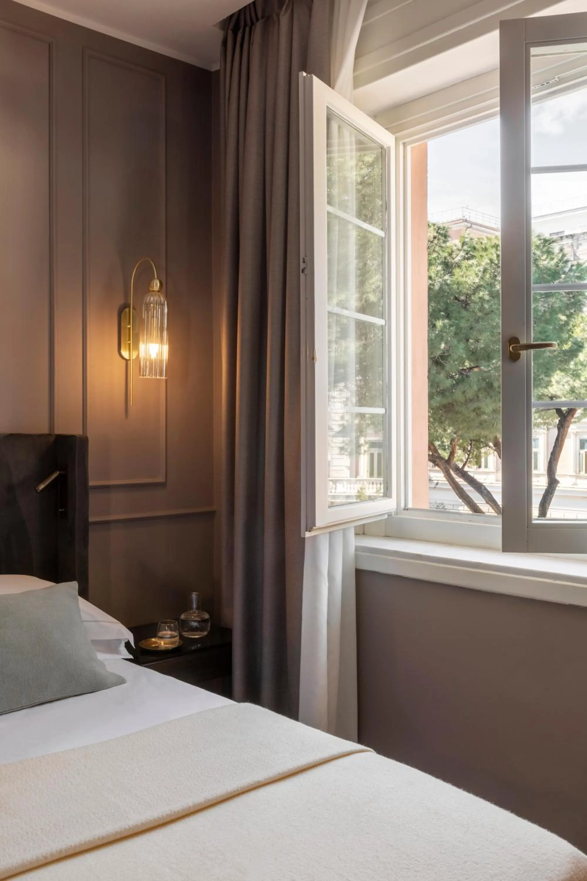 Bed in Hotel Viminale