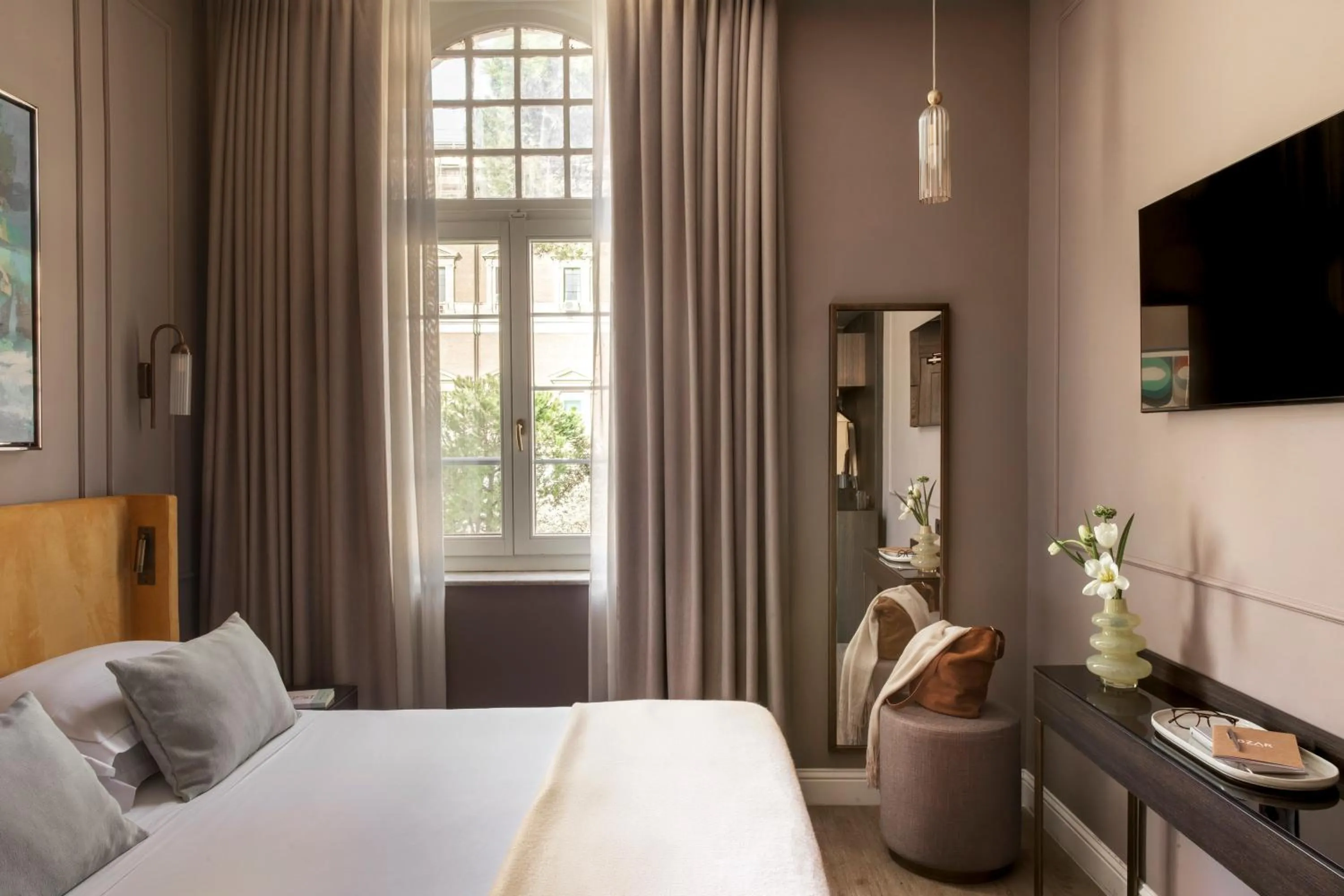 Bedroom, Bed in Hotel Viminale