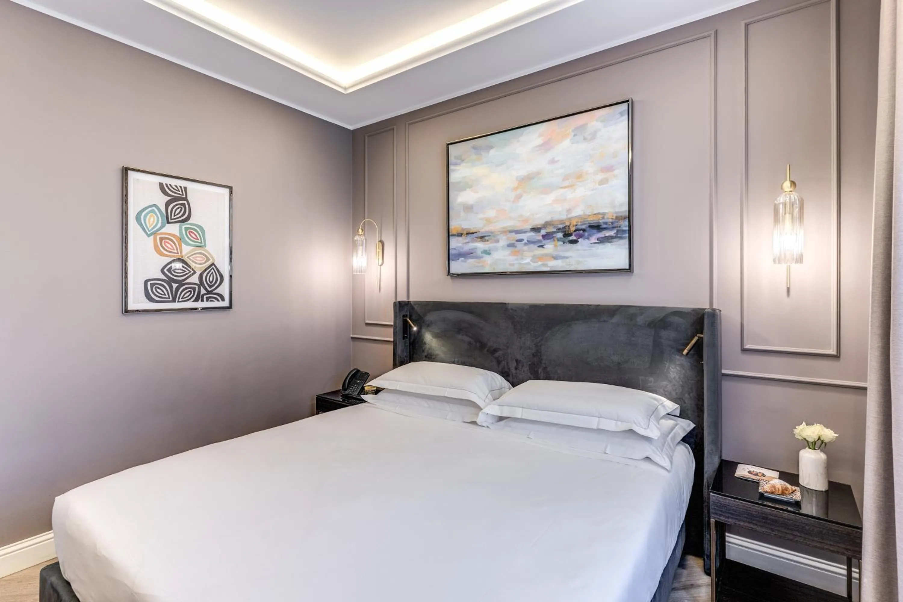 Bed in Hotel Viminale