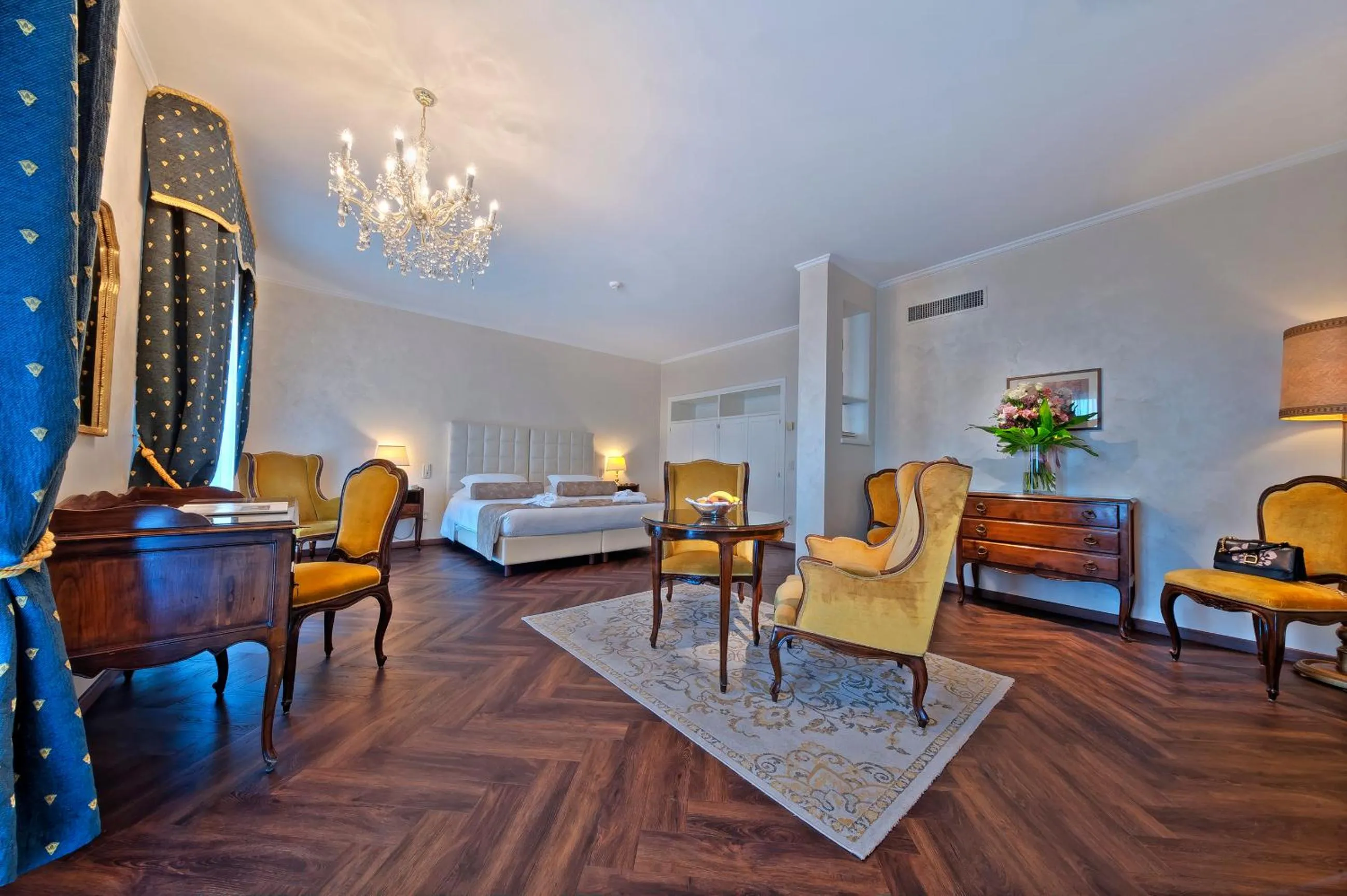 Bed in Hotel President Terme