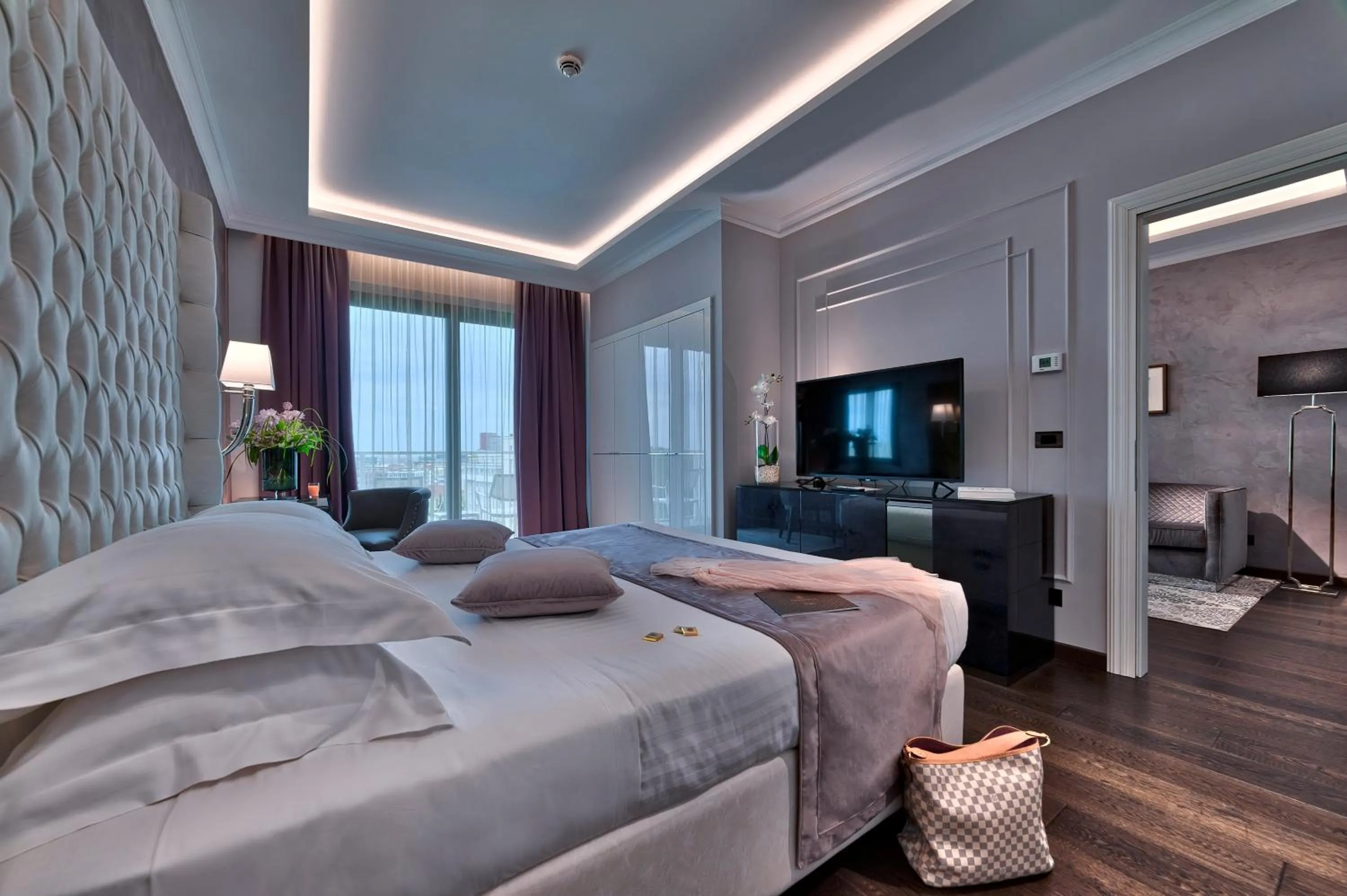 Bed in Hotel President Terme