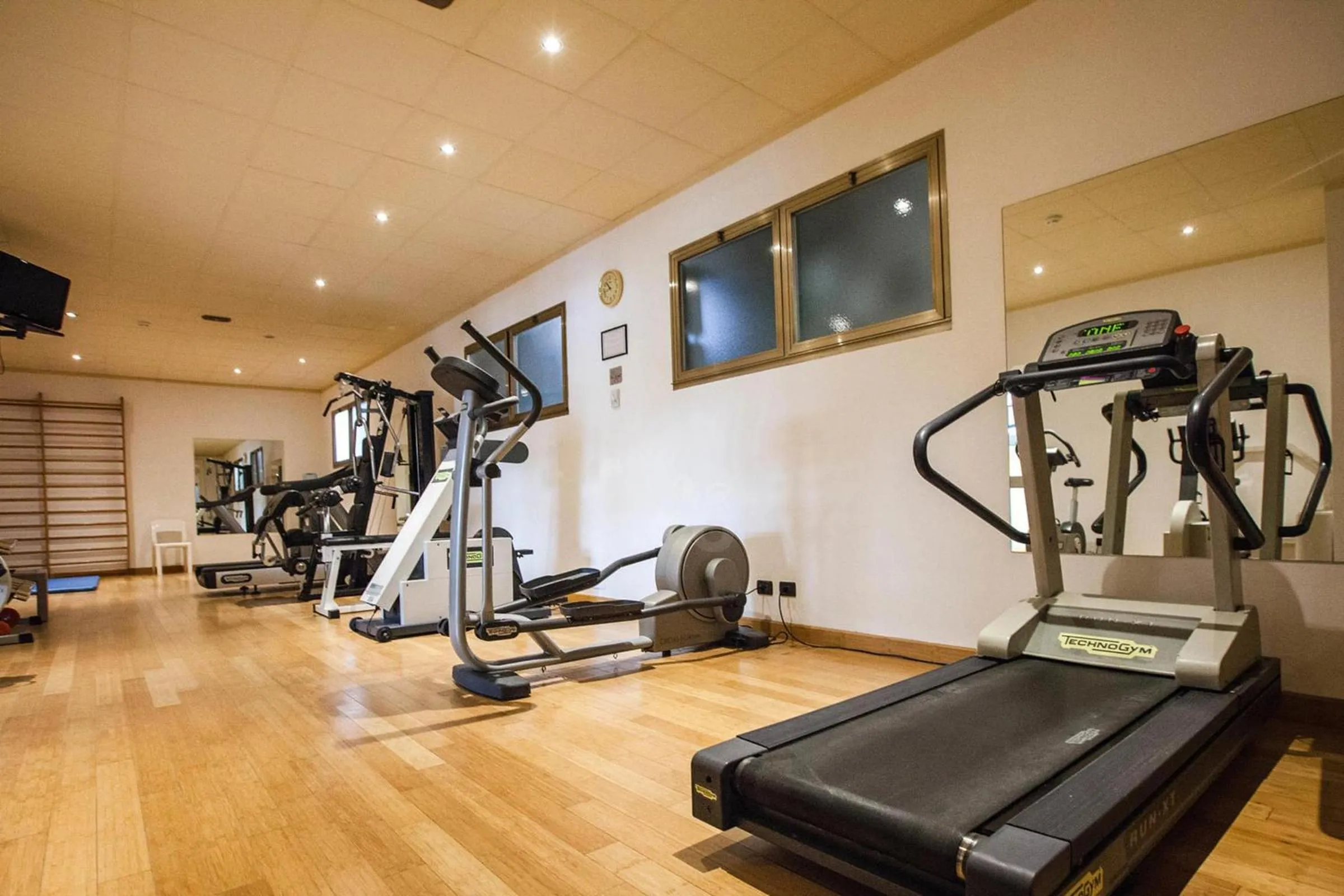Fitness centre/facilities in Hotel President Terme