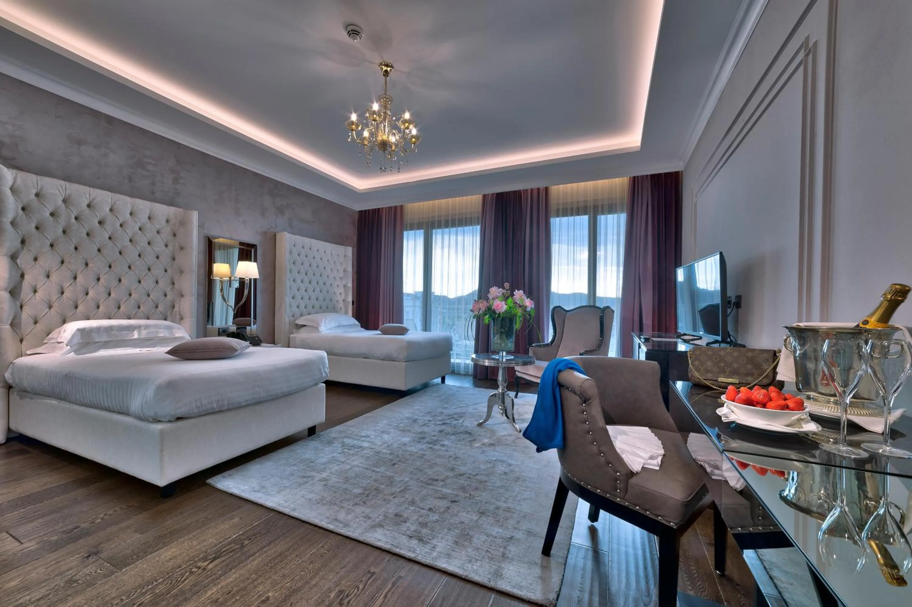 Bed in Hotel President Terme