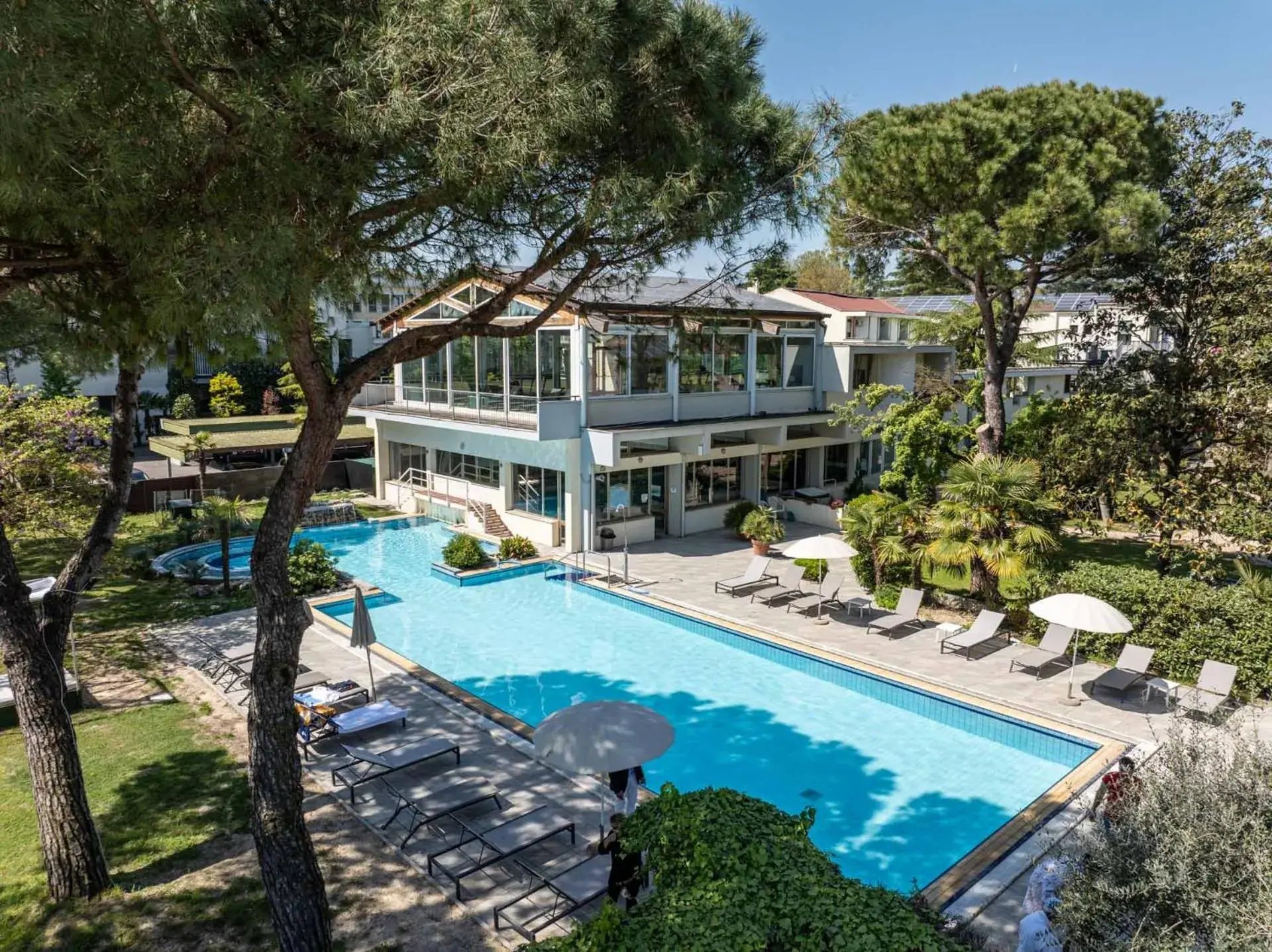 Swimming pool in Hotel Terme Milano Swimming pool in Hotel Terme Milano