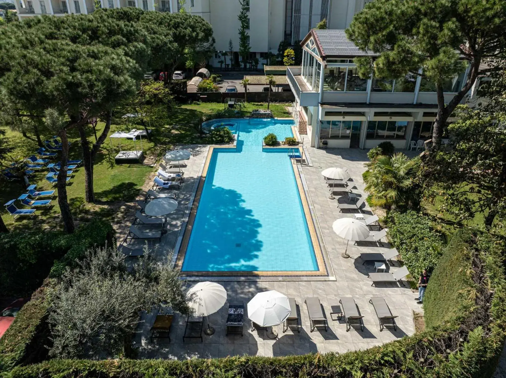 Swimming pool in Hotel Terme Milano Swimming pool in Hotel Terme Milano