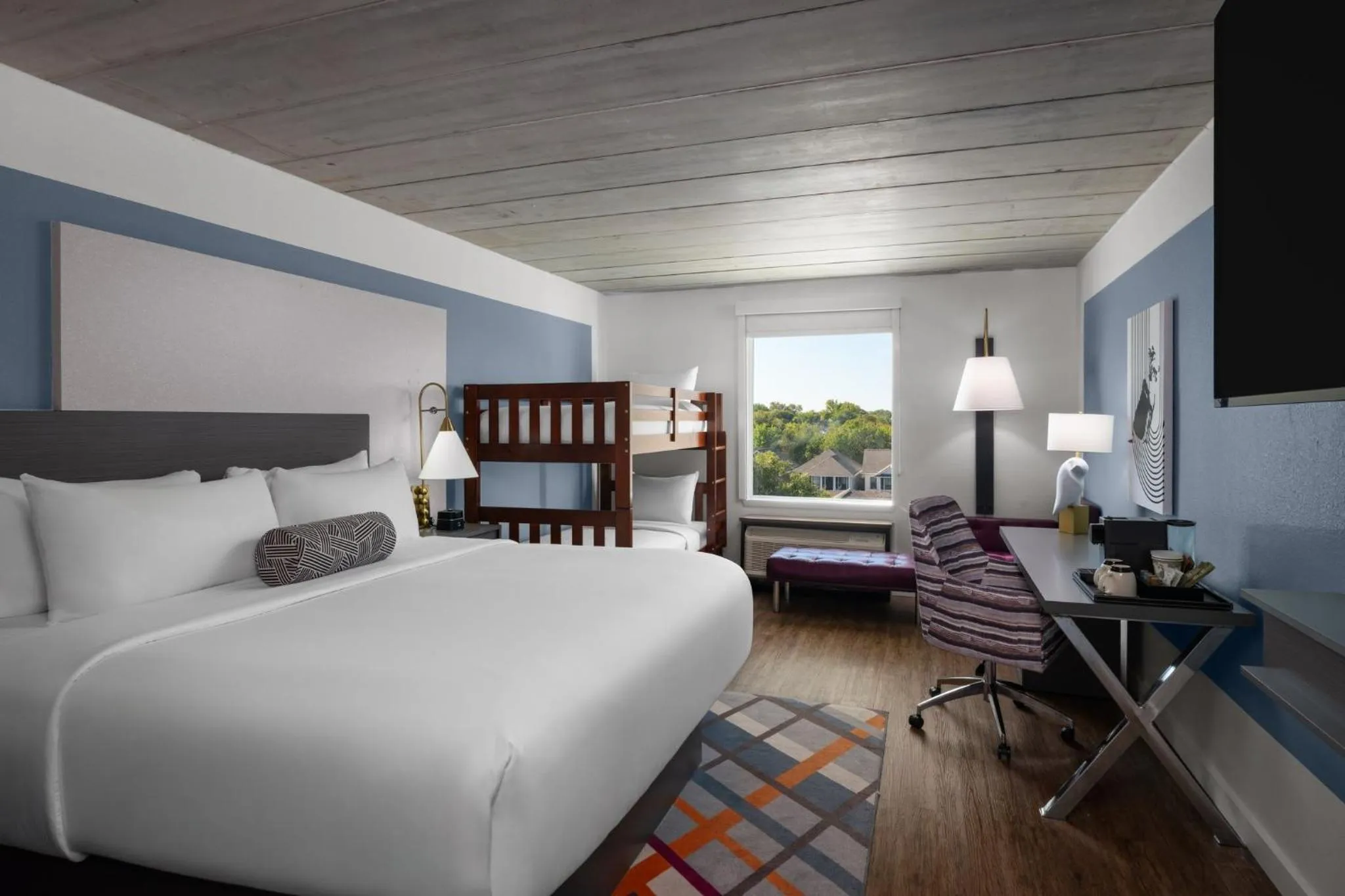 Photo of the whole room, Bed in voco College Station Aggieland by IHG