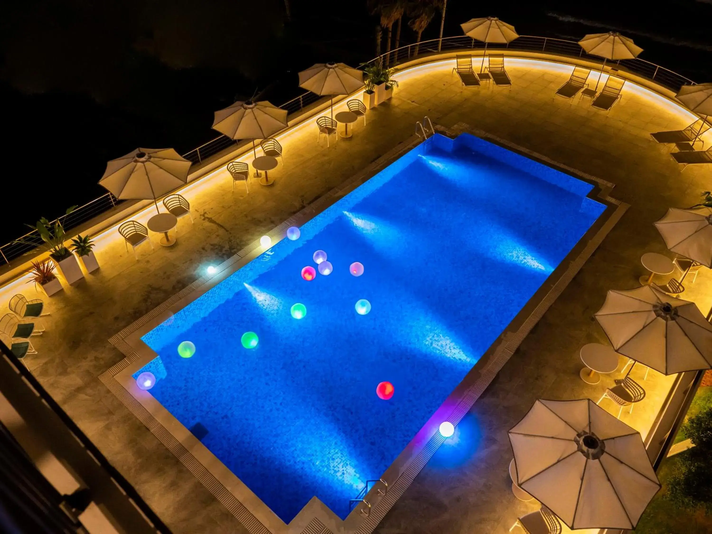Pool view in Atagawa Ocean Resort Pool view in Atagawa Ocean Resort