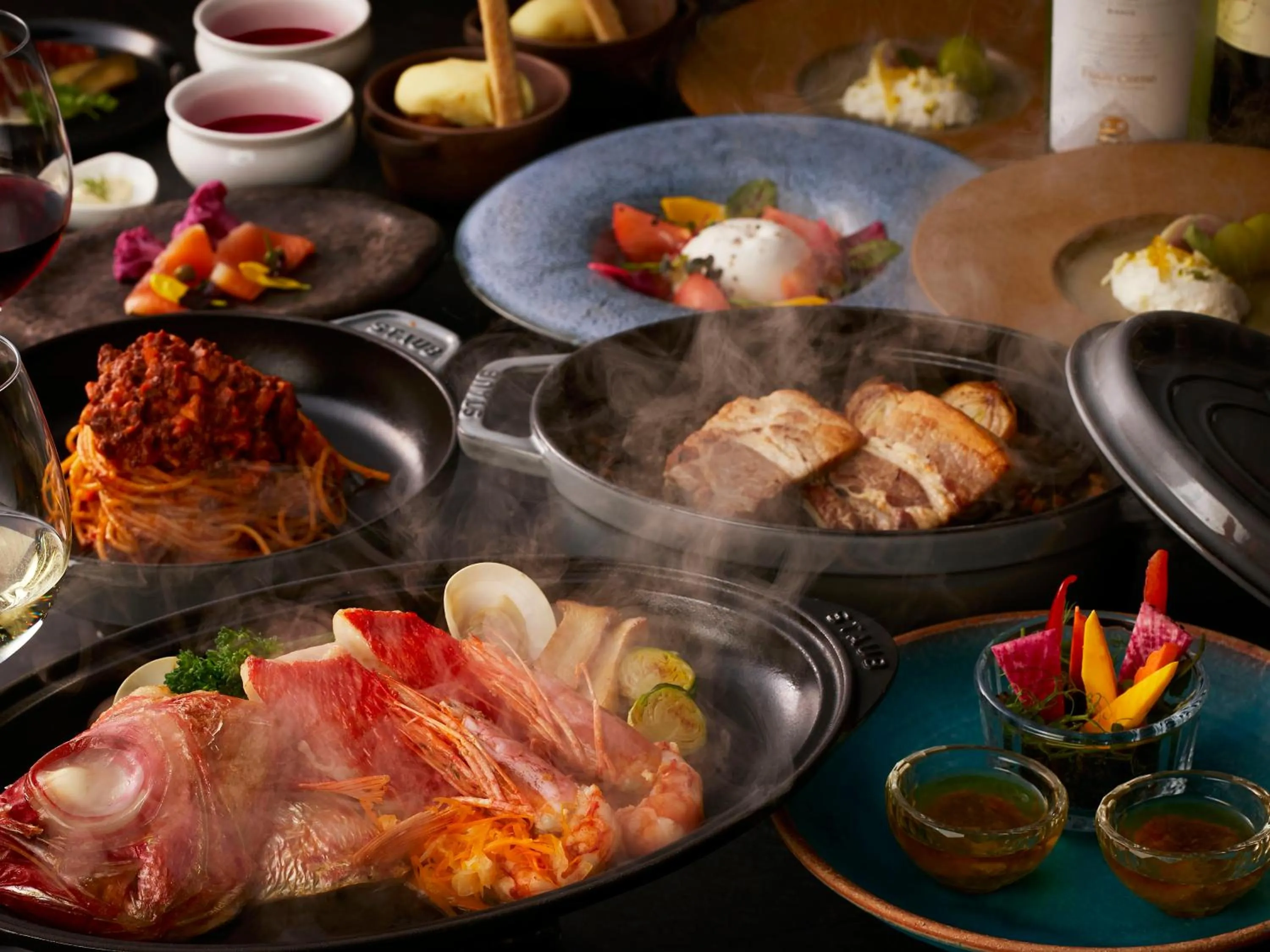 Dinner in Atagawa Ocean Resort