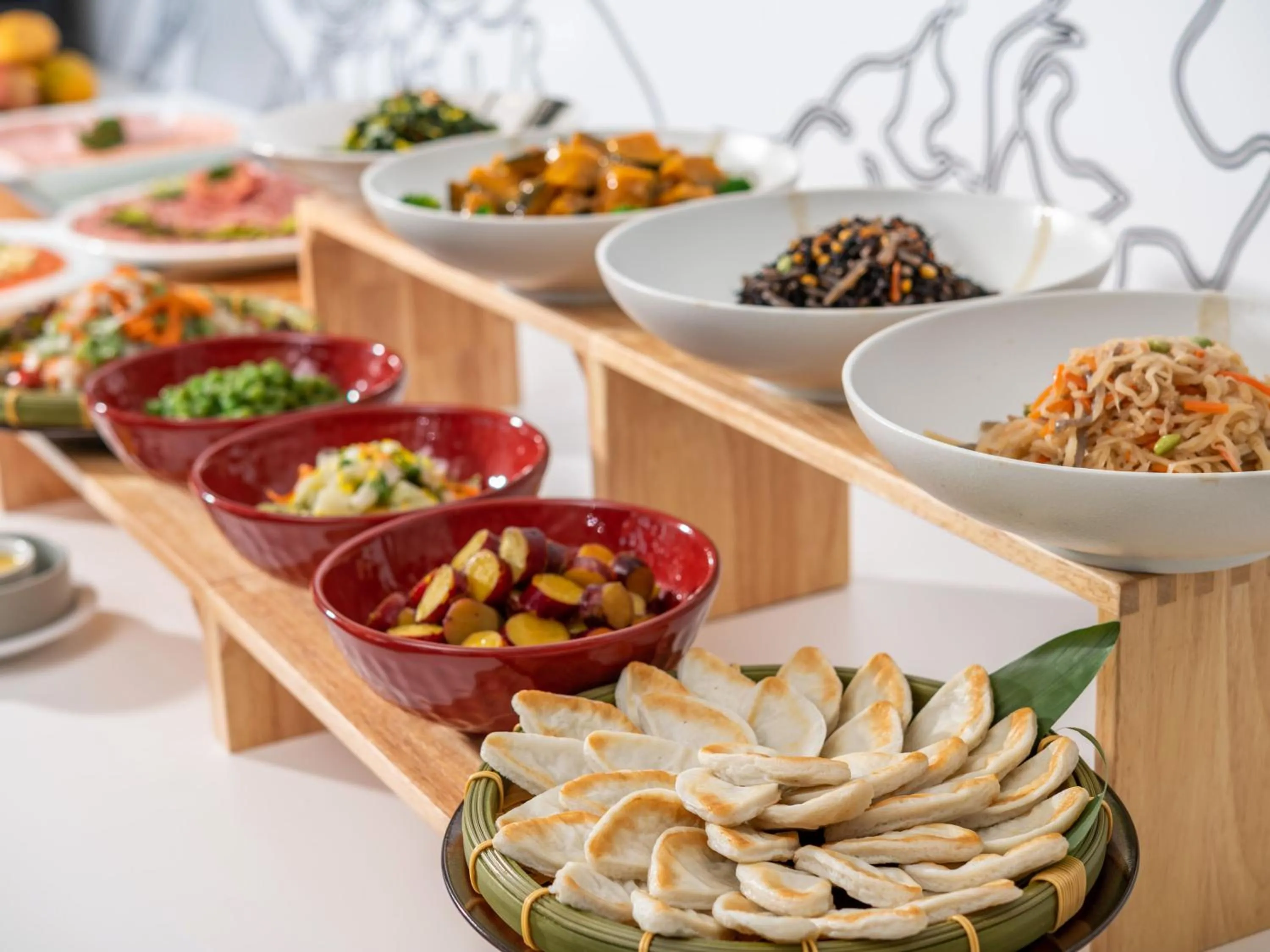 Buffet breakfast in Atagawa Ocean Resort