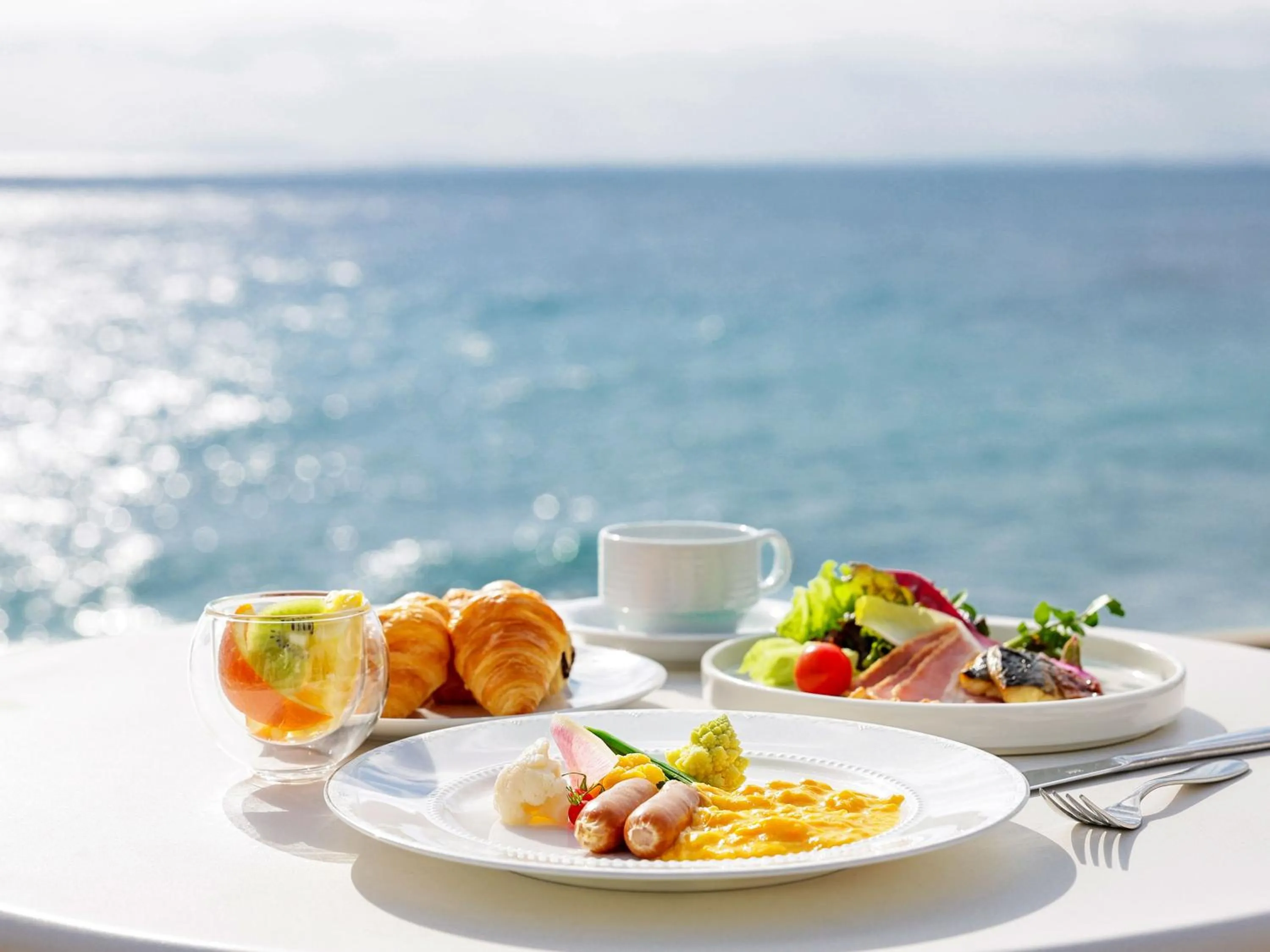 Buffet breakfast in Atagawa Ocean Resort