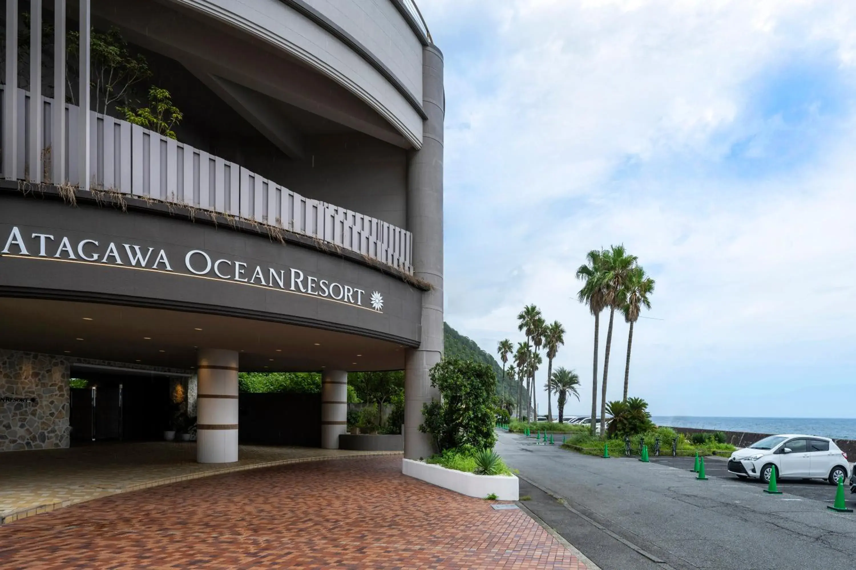 Facade/entrance in Atagawa Ocean Resort Facade/entrance in Atagawa Ocean Resort