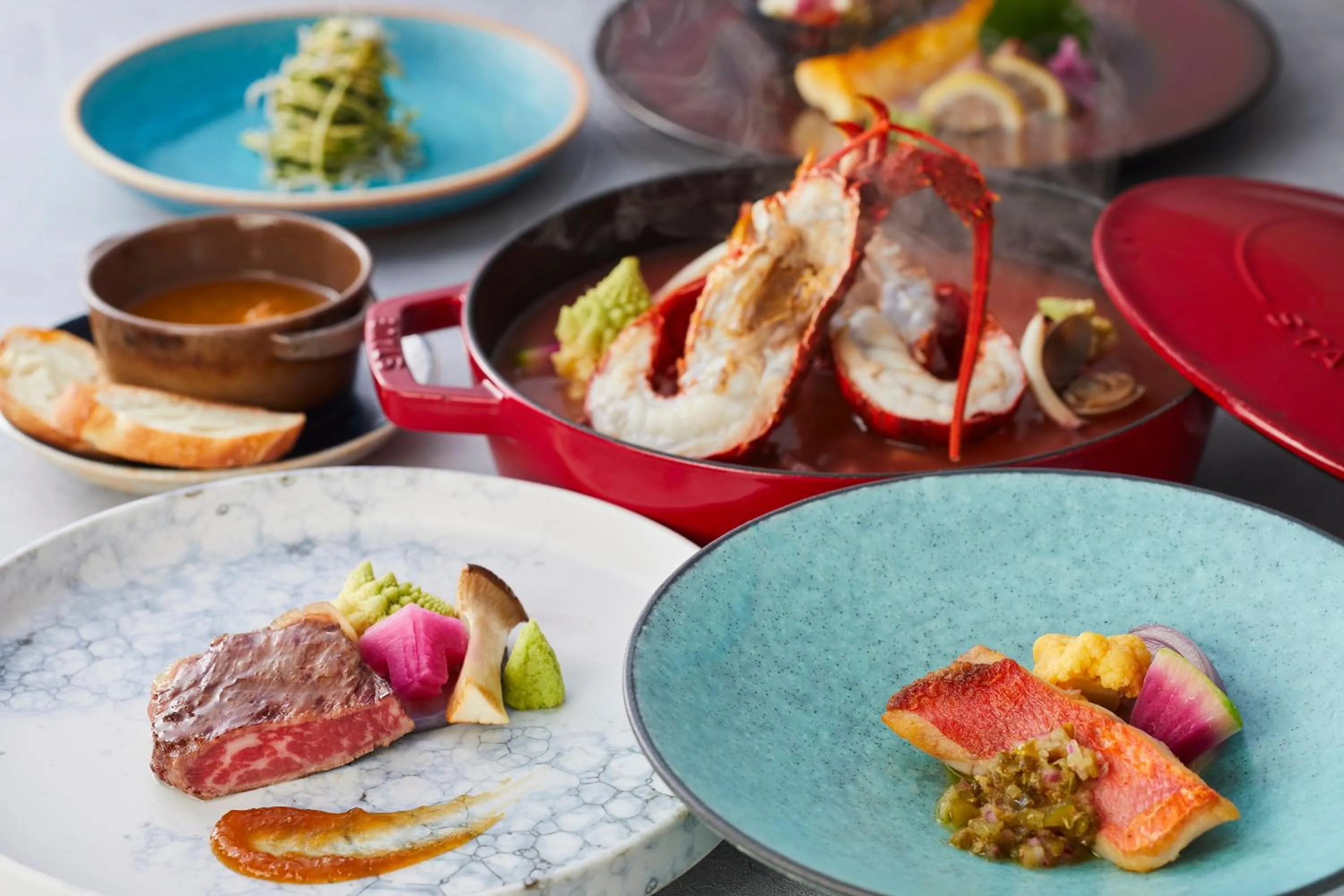 Food in Atagawa Ocean Resort