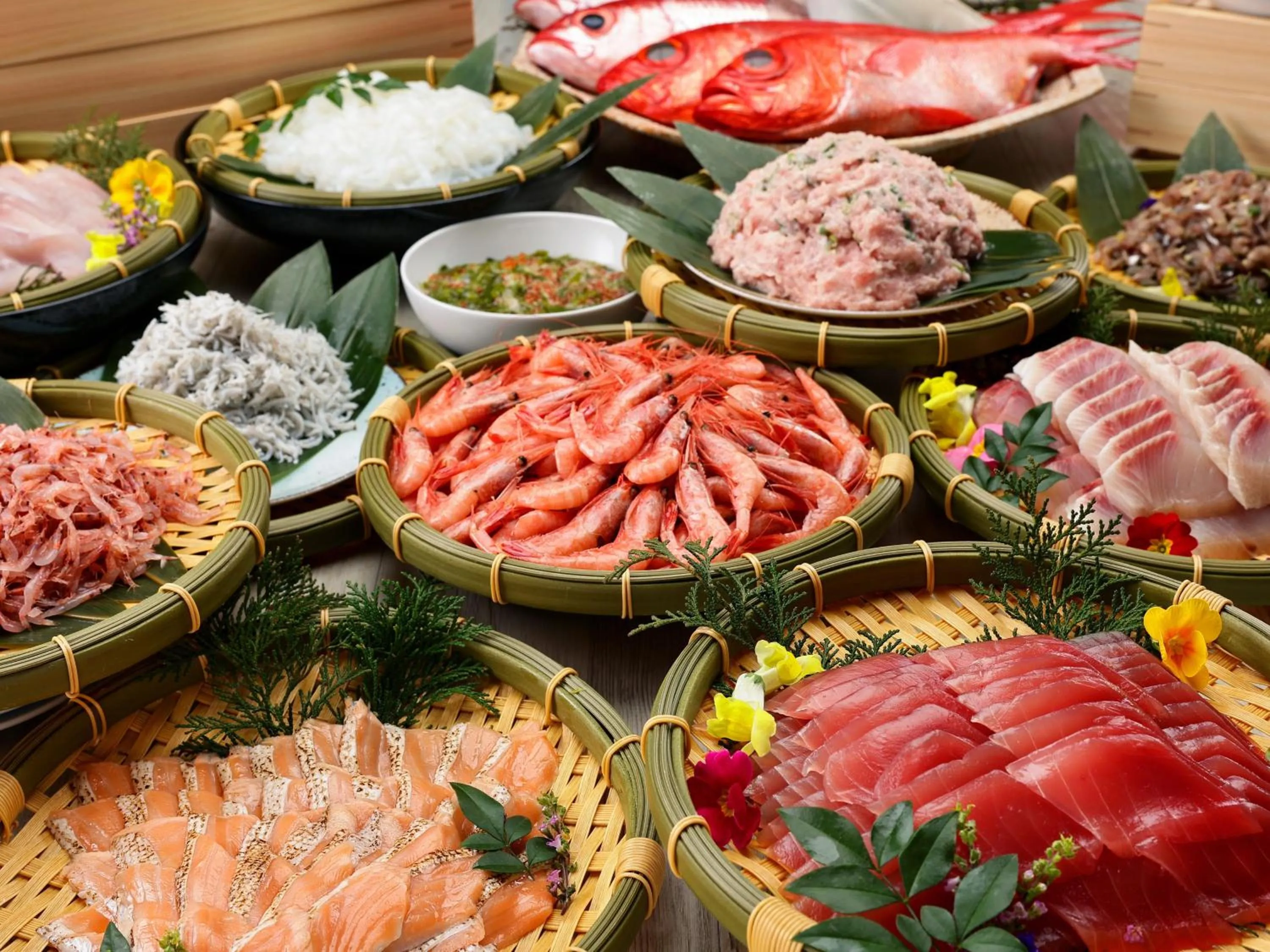 Dinner in Atagawa Ocean Resort