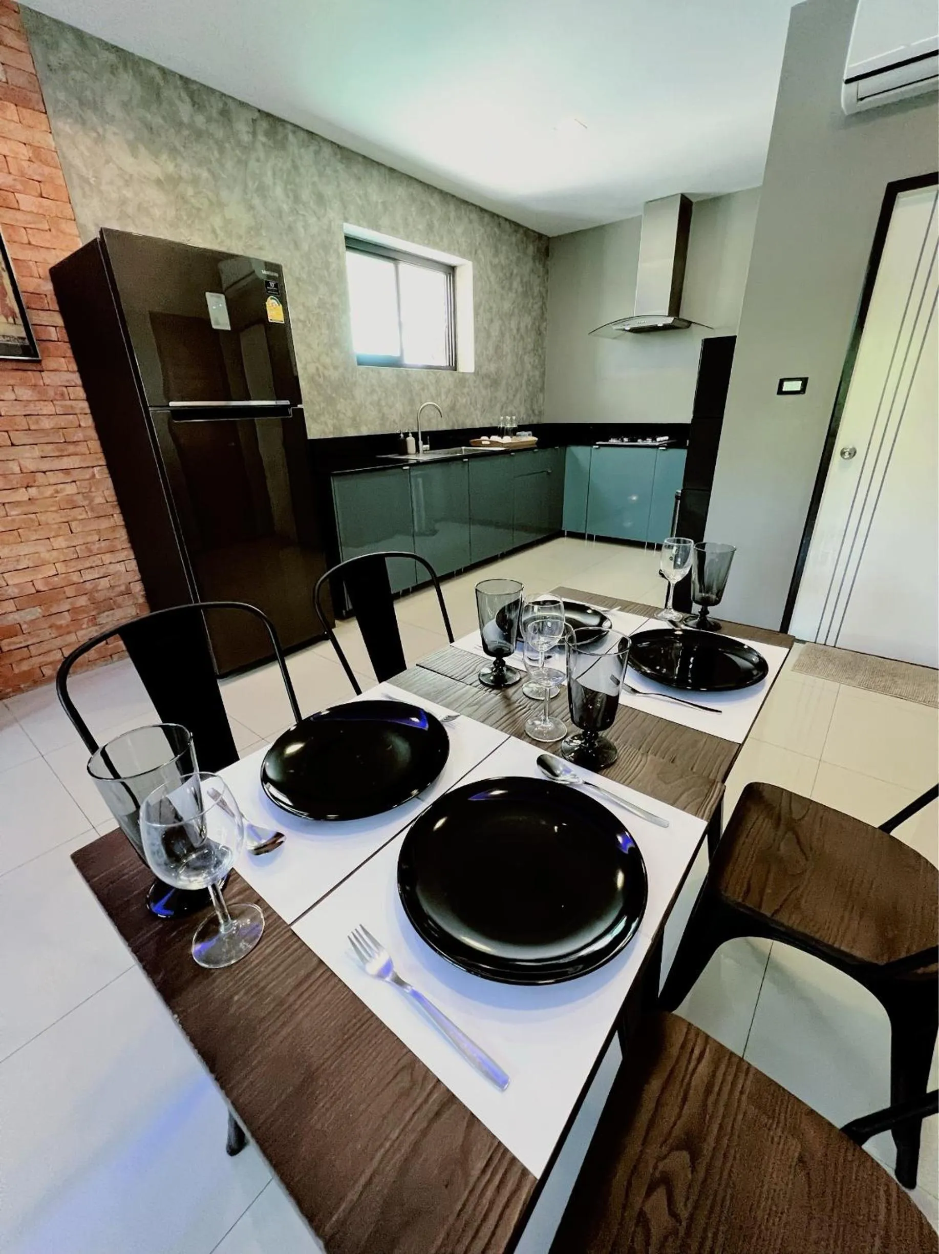 Kitchen or kitchenette in Hideaway Resort Banchang