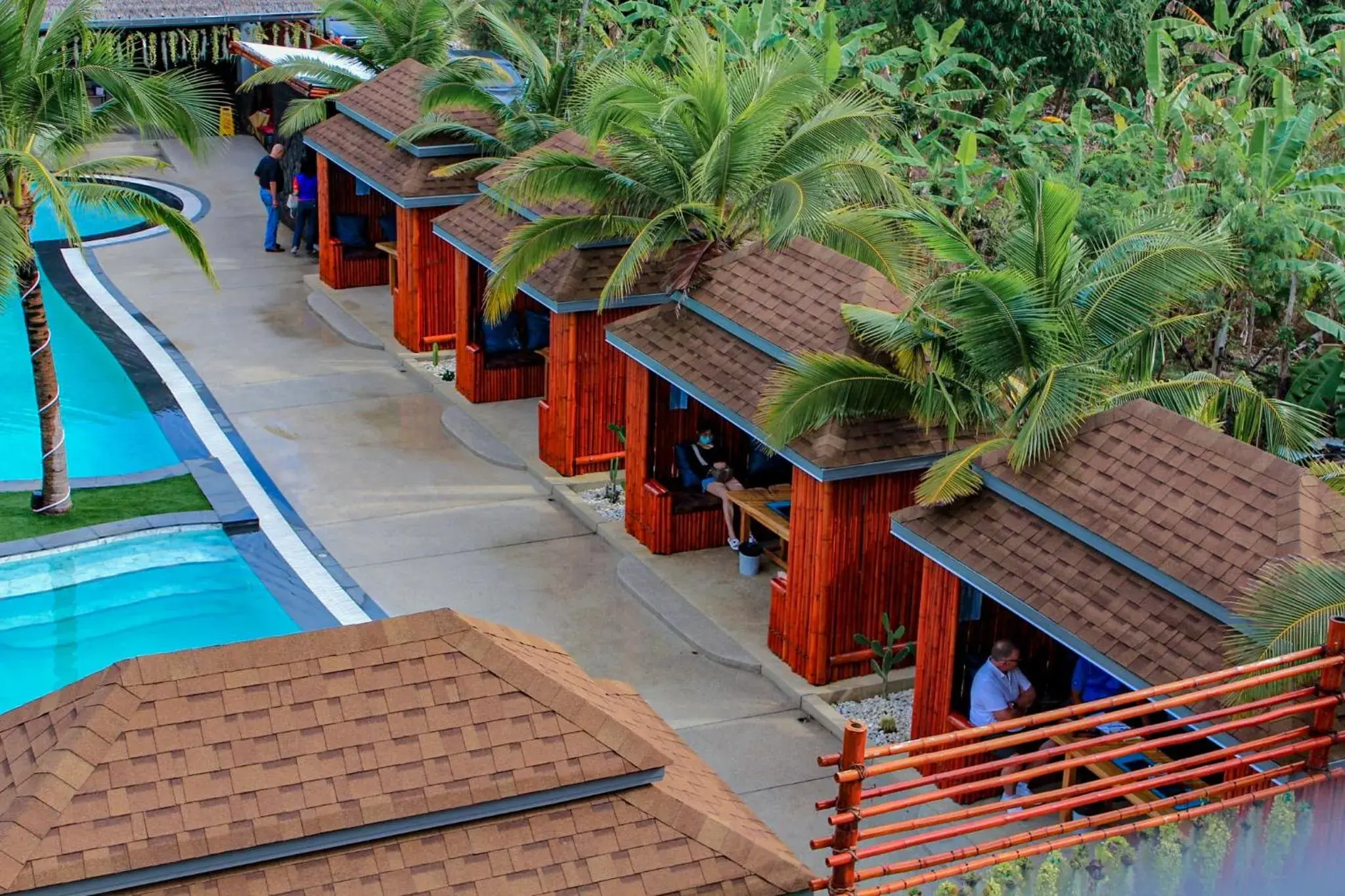 Swimming pool in Hideaway Resort Banchang Swimming pool in Hideaway Resort Banchang