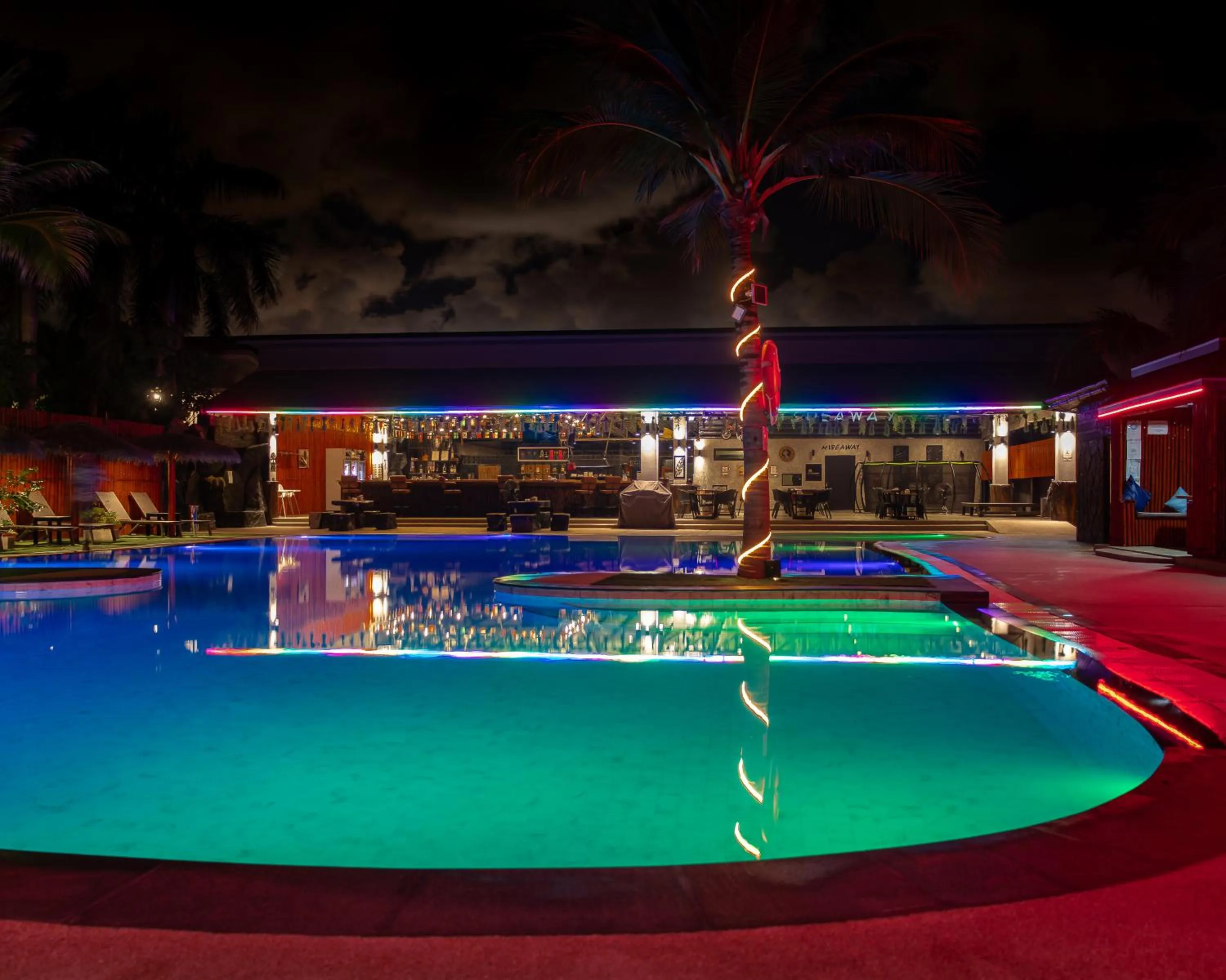 Pool view in Hideaway Resort Banchang