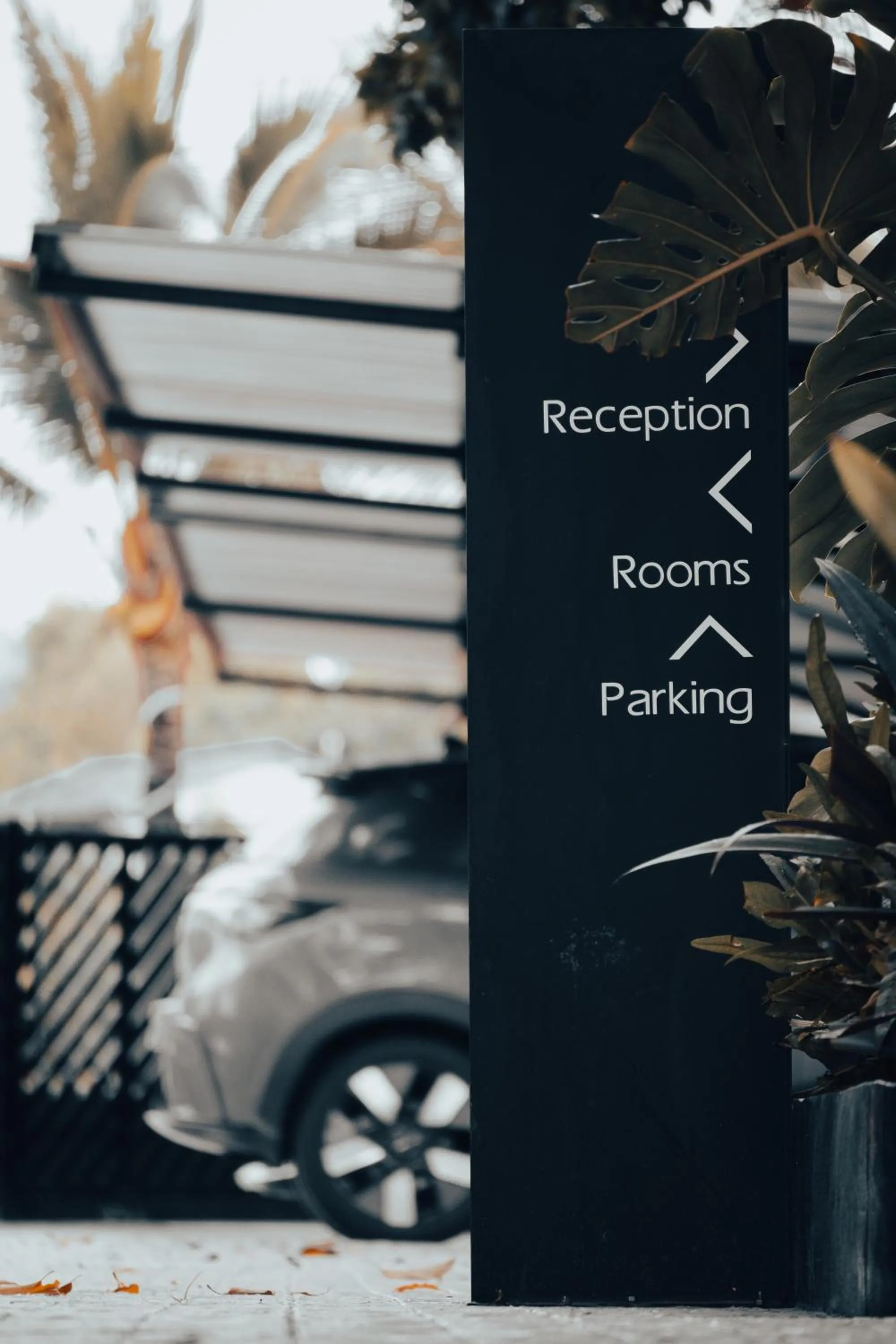 Parking in Hideaway Resort Banchang