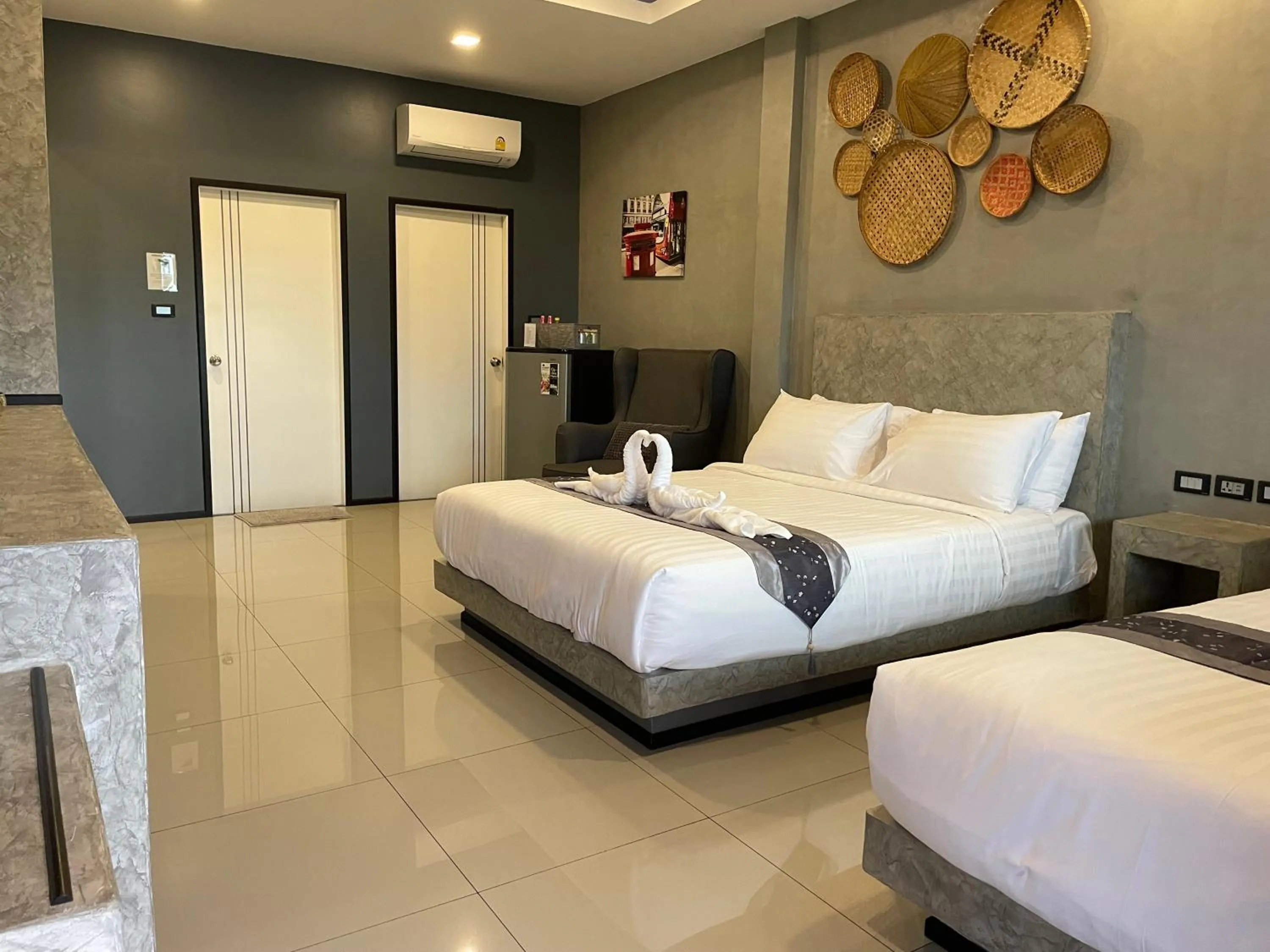 Bedroom, Bed in Hideaway Resort Banchang