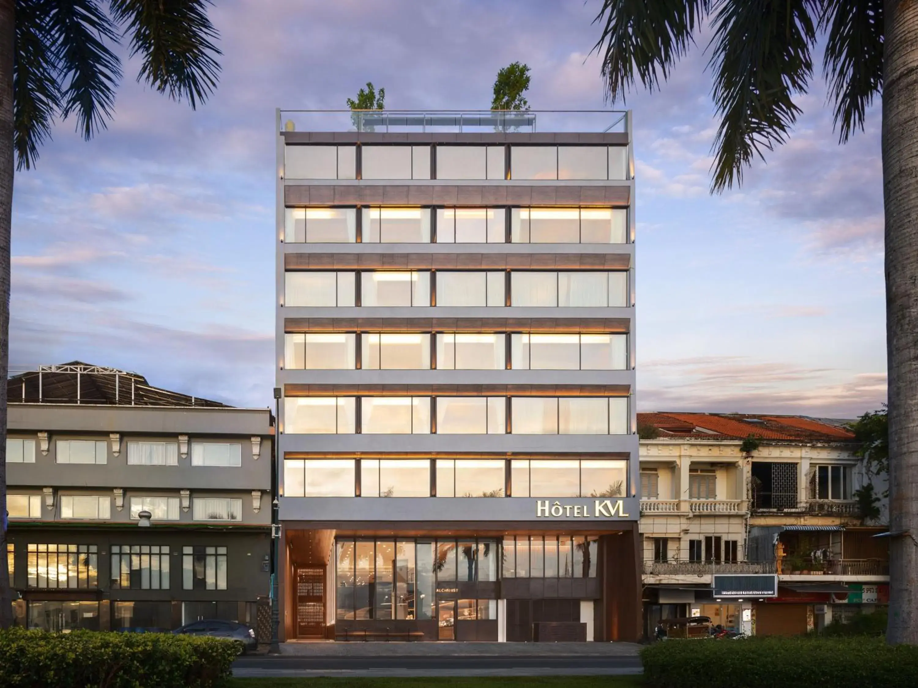 Property building in Hotel KVL Property building in Hotel KVL