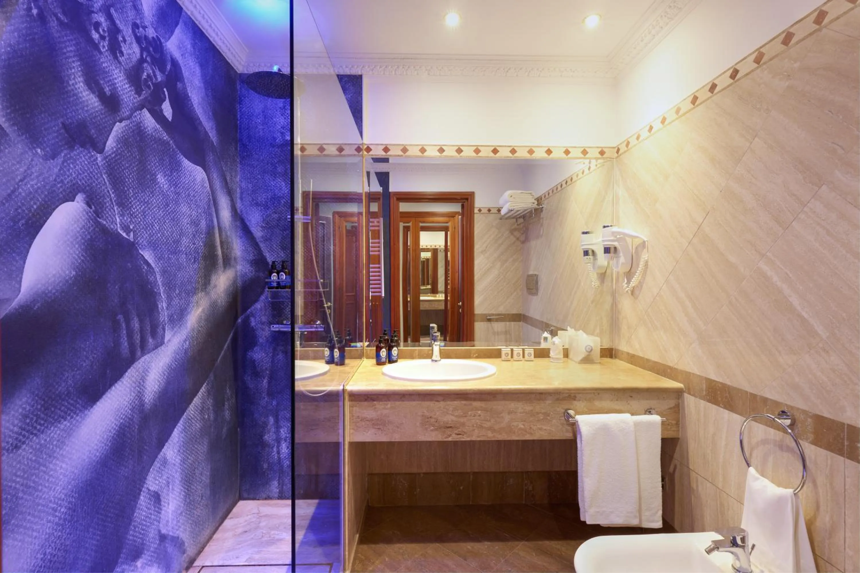 Bathroom in Hotel Barberini