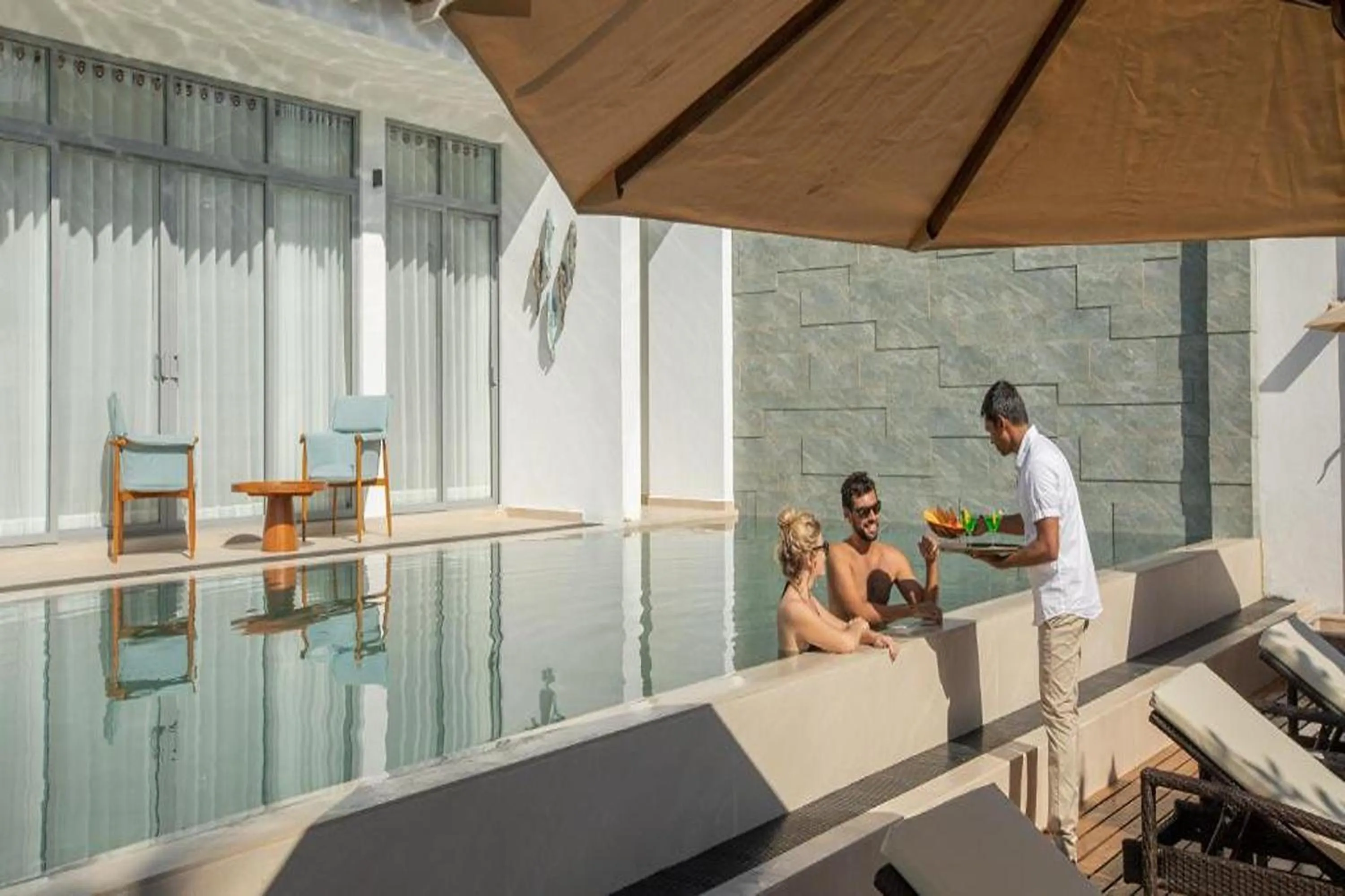 Swimming pool in Beacon By The Bay Villas and Suites by the Clarks