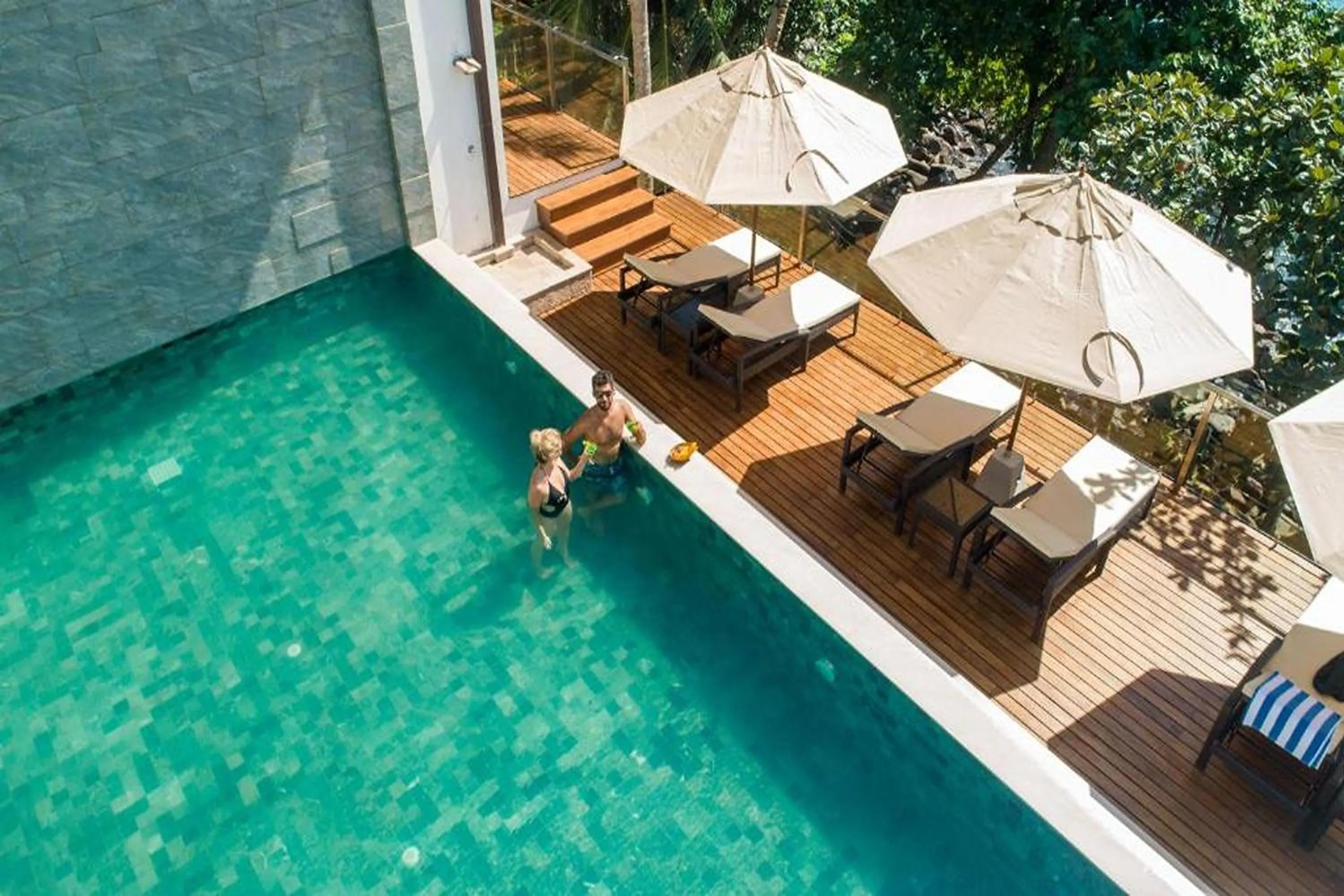 Swimming pool in Beacon By The Bay Villas and Suites by the Clarks