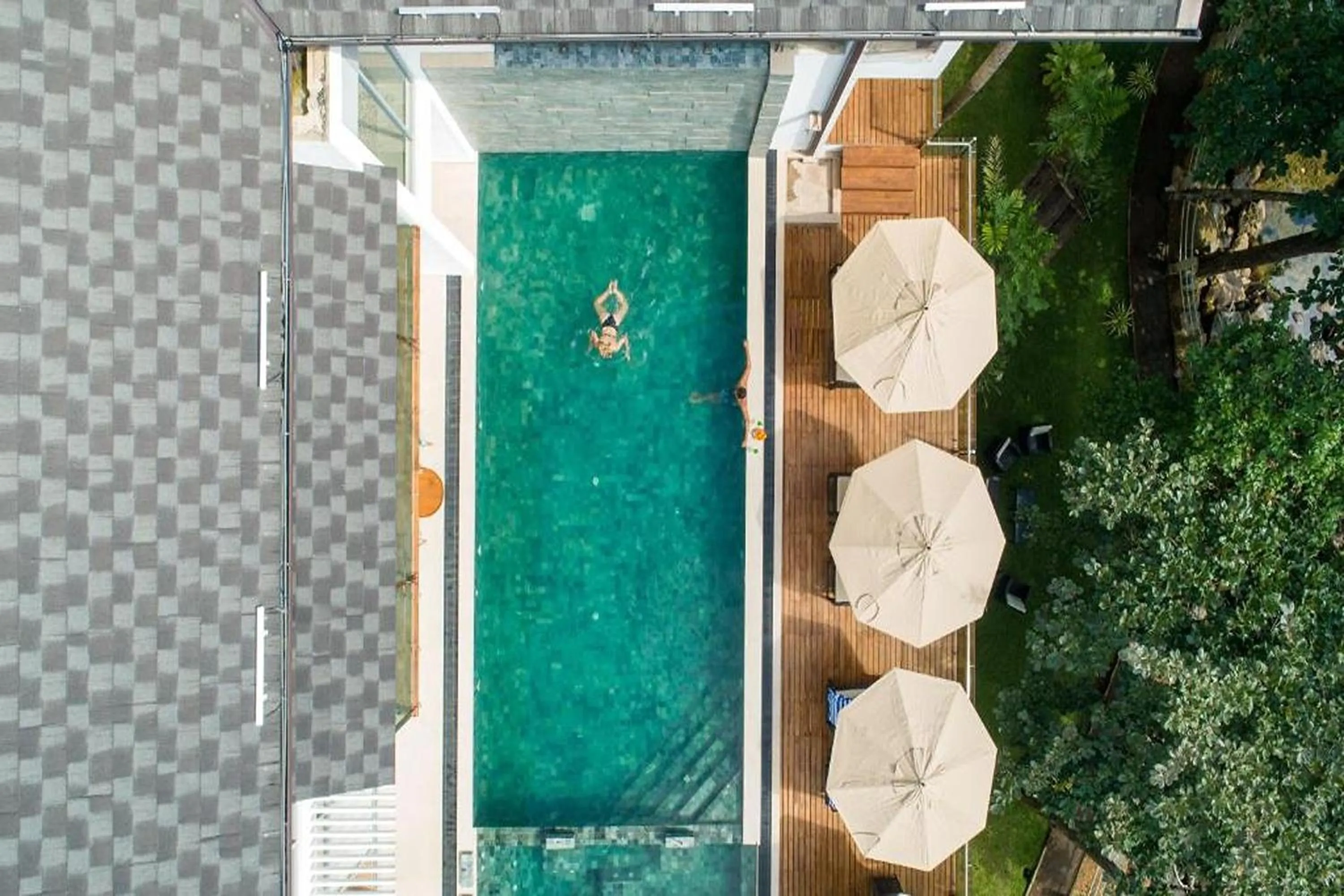 Swimming pool in Beacon By The Bay Villas and Suites by the Clarks