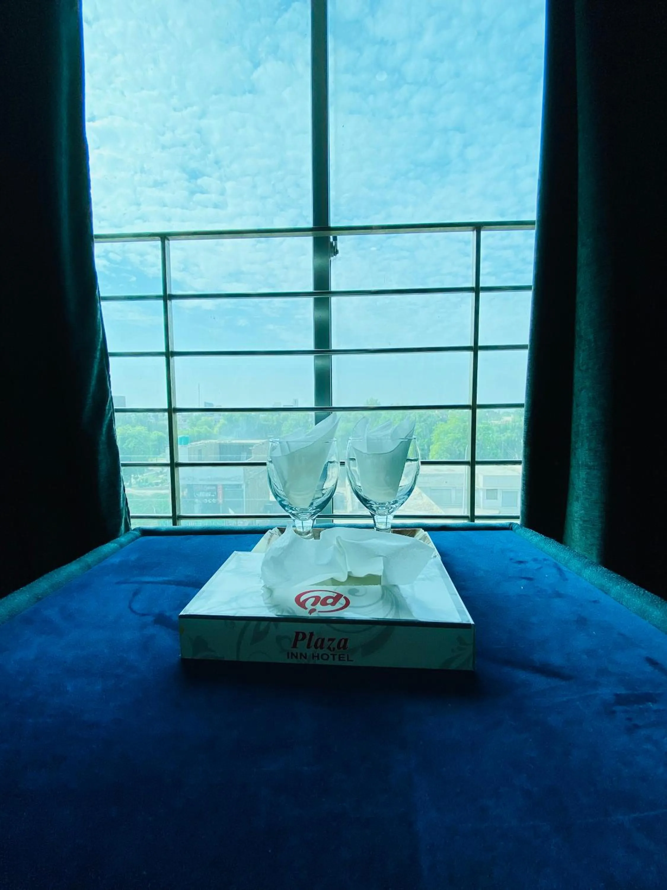 Street view in Plaza Inn Hotel