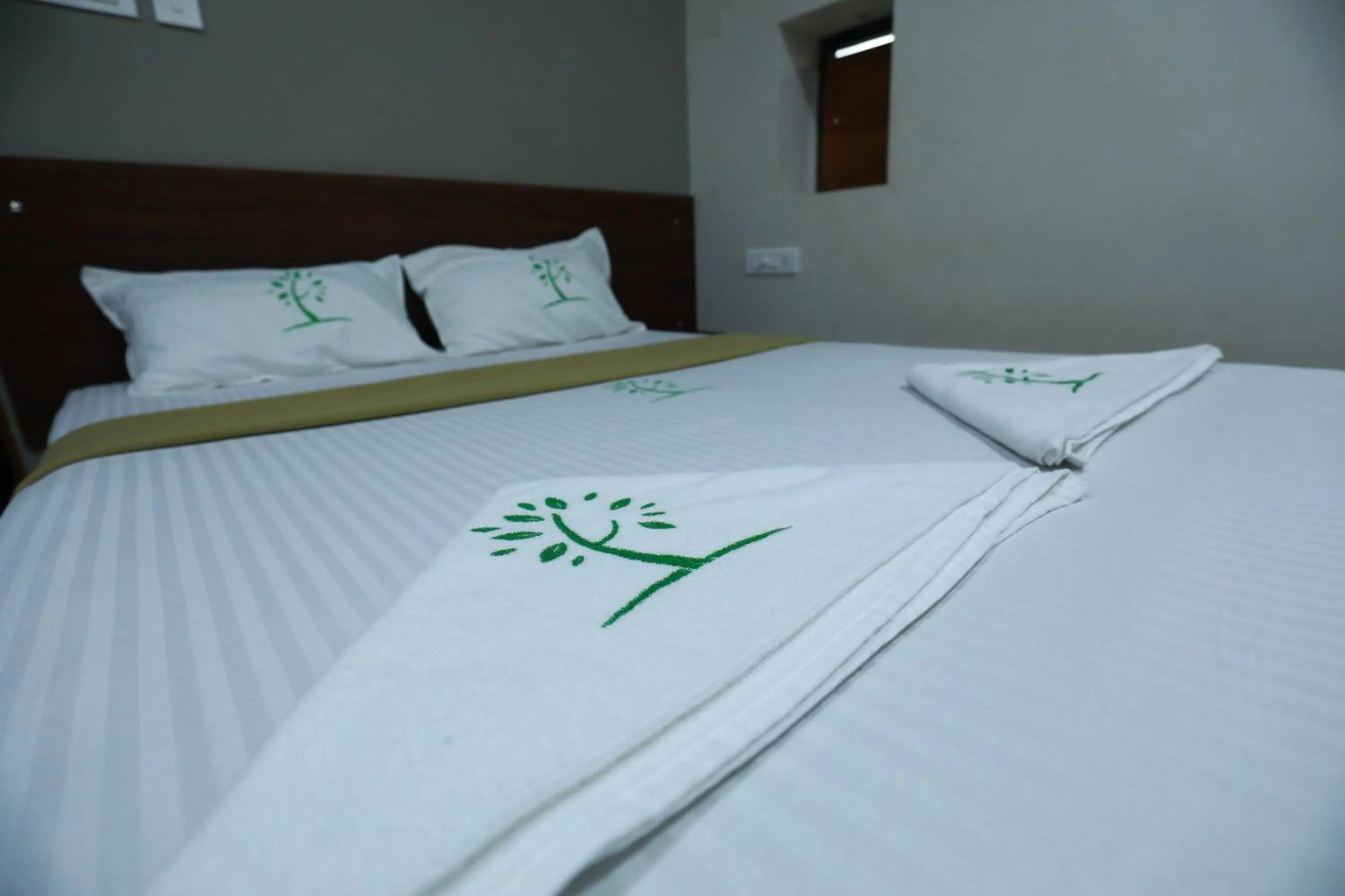 Bed in The Ideal Nest Kumbakonam