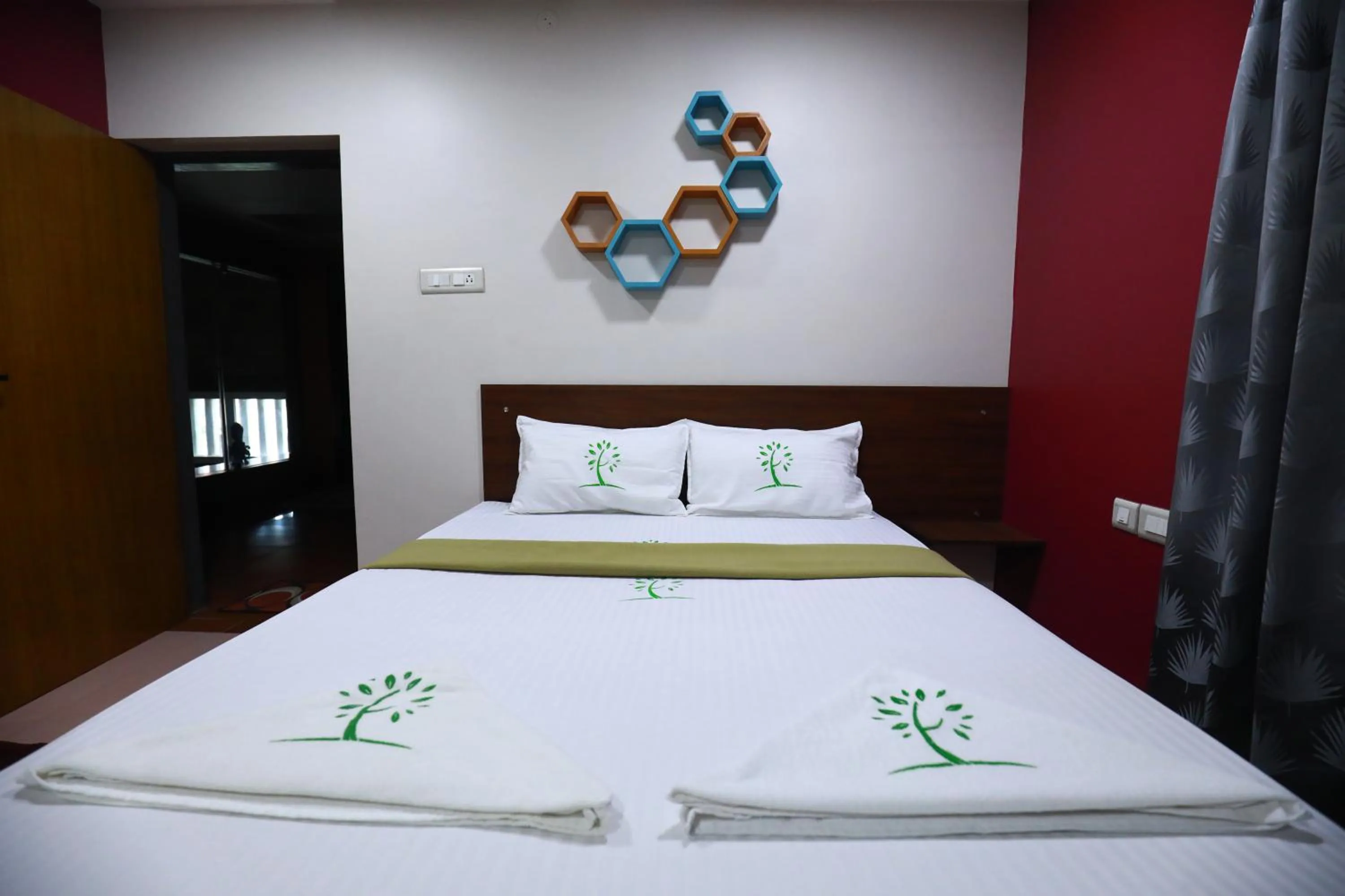 Bed in The Ideal Nest Kumbakonam
