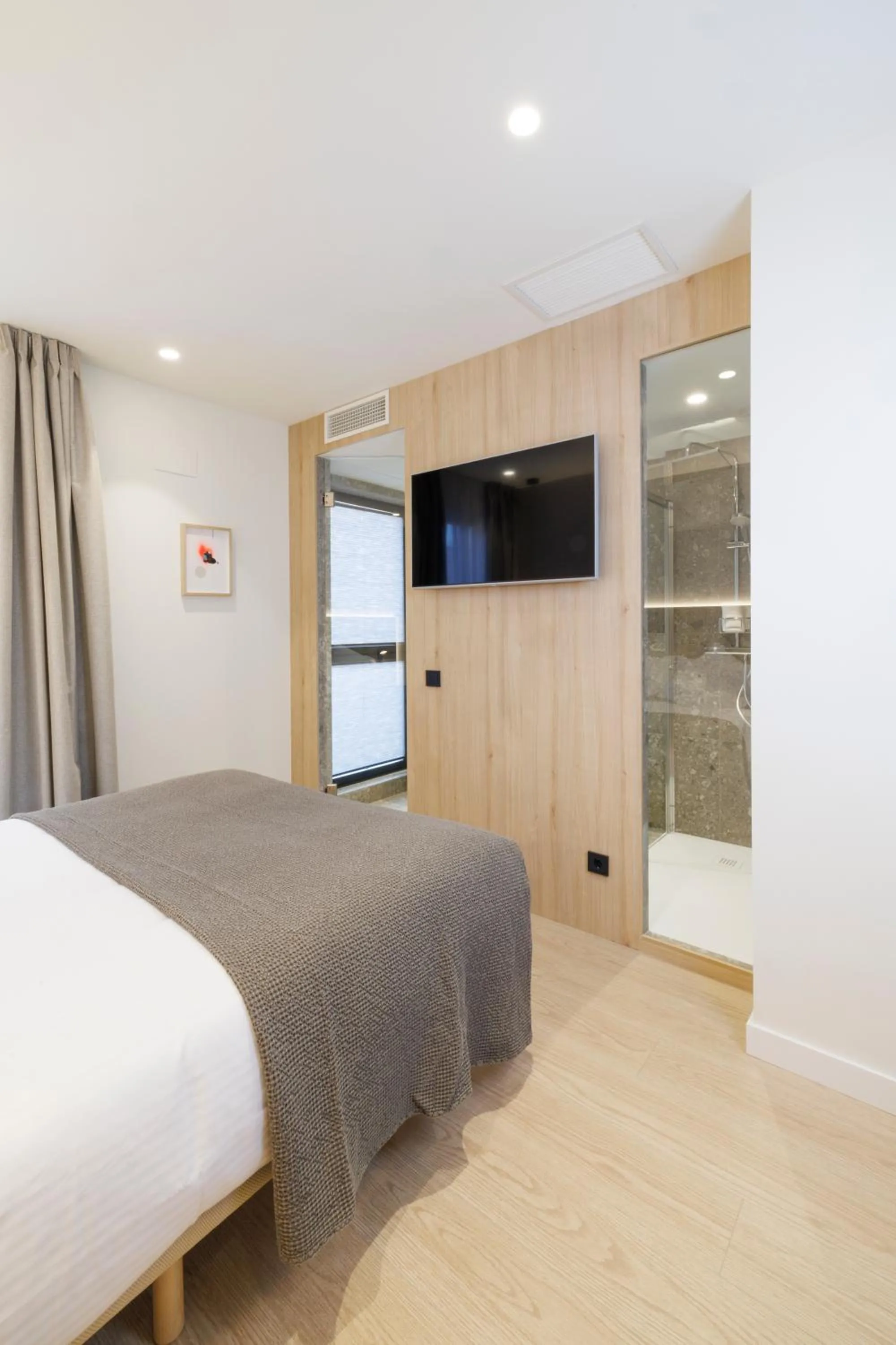 Bedroom, Bed in Inn Boutique León