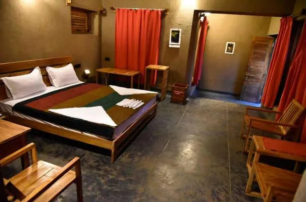 Bed in The Orchard Resort