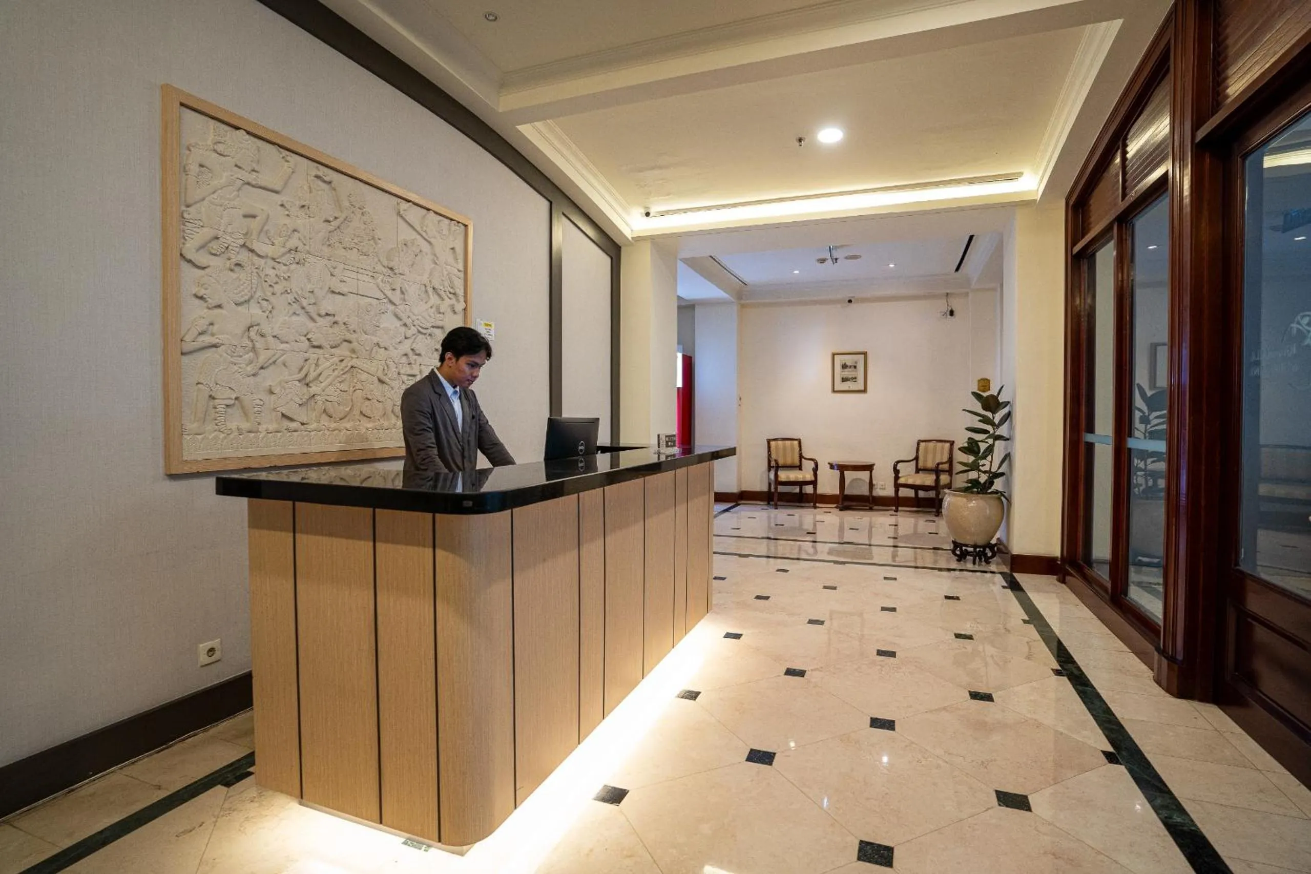 Lobby or reception in Rasamala & Cendana at Menteng