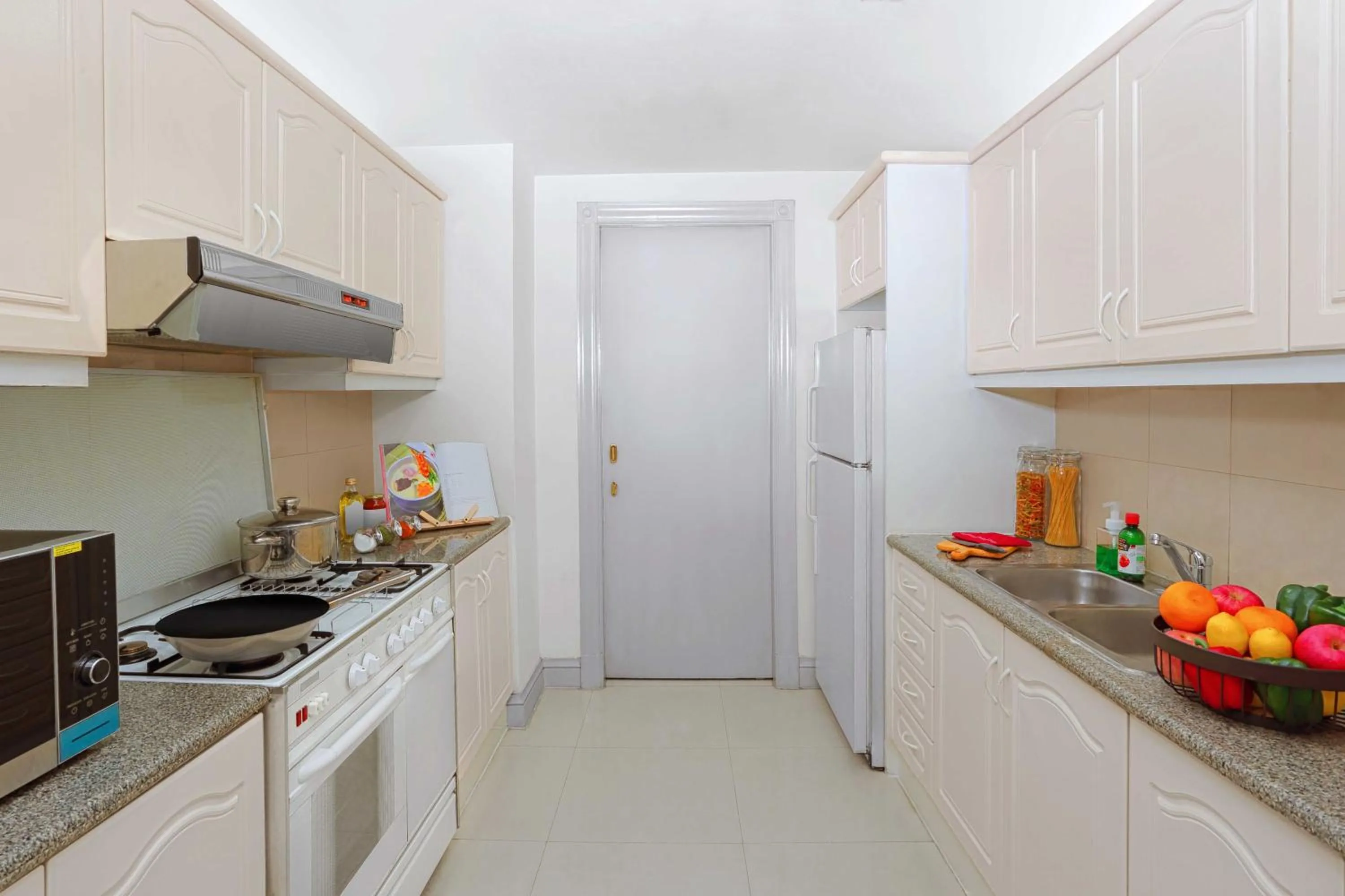 Kitchen or kitchenette in Rasamala & Cendana at Menteng