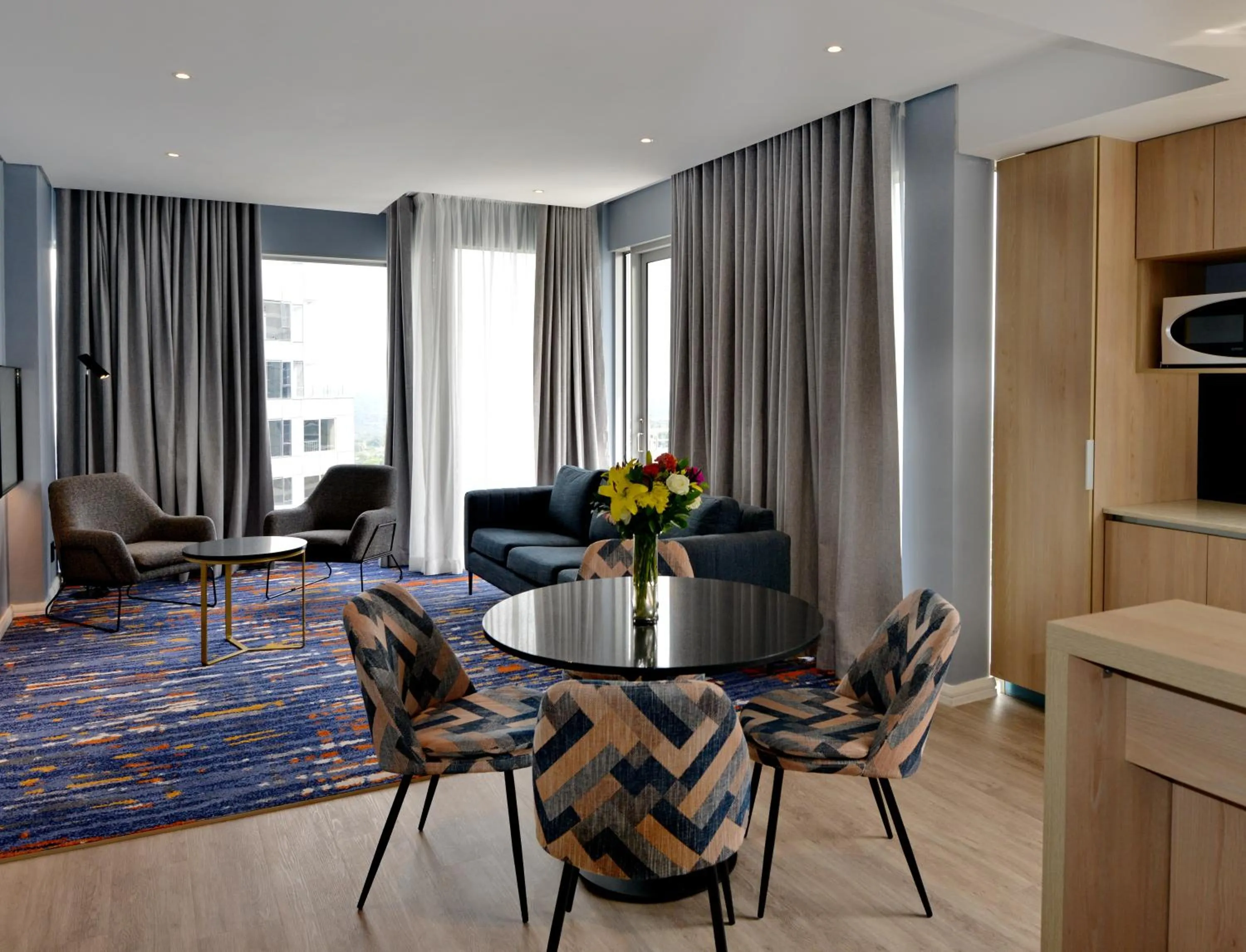 Living room in @Sandton Hotel