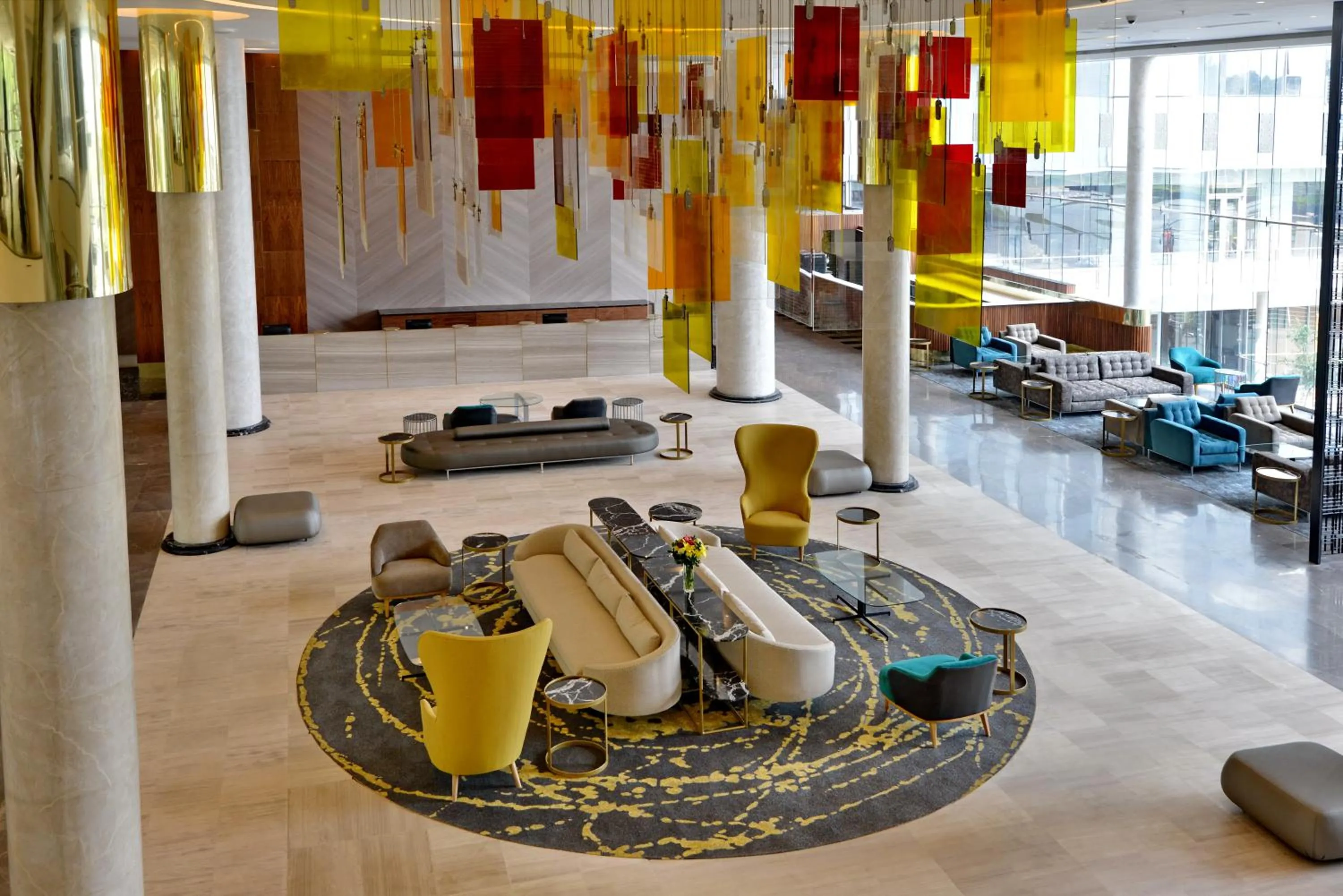 Lobby or reception in @Sandton Hotel